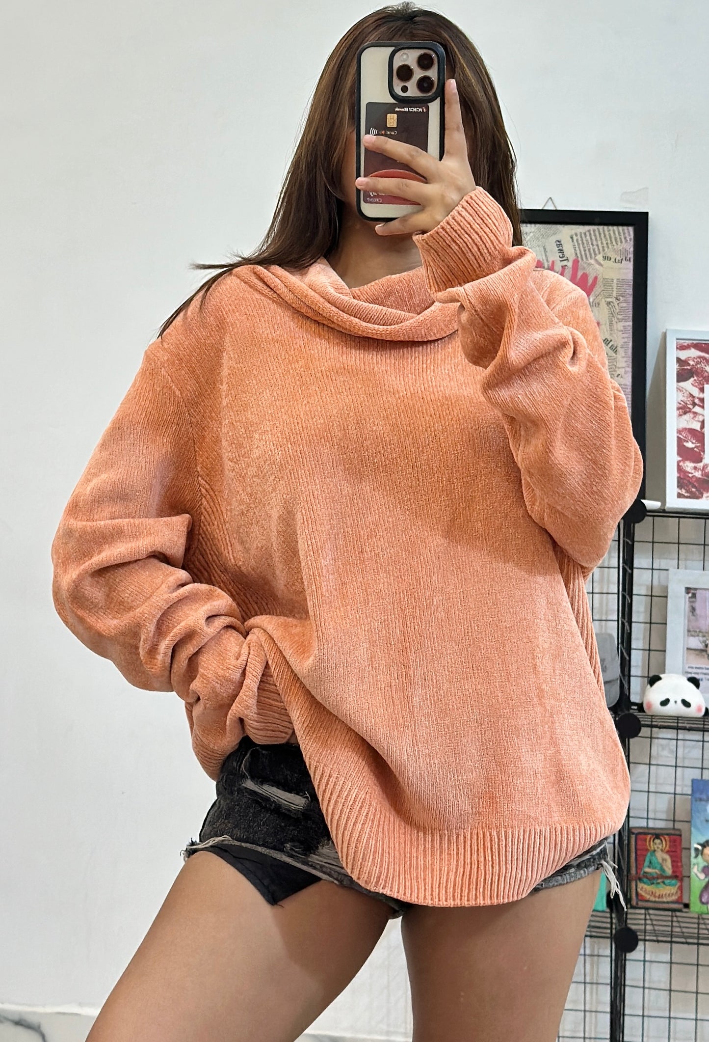 Oversized chanel sweater (44-46)