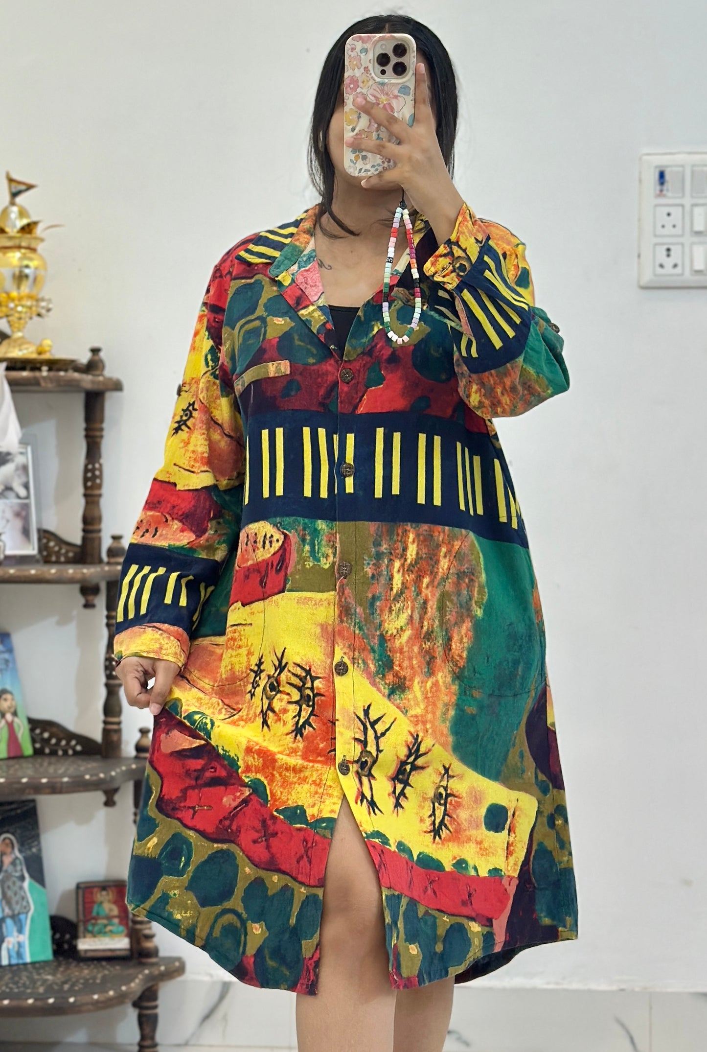 Long oversized shirt (42-44)