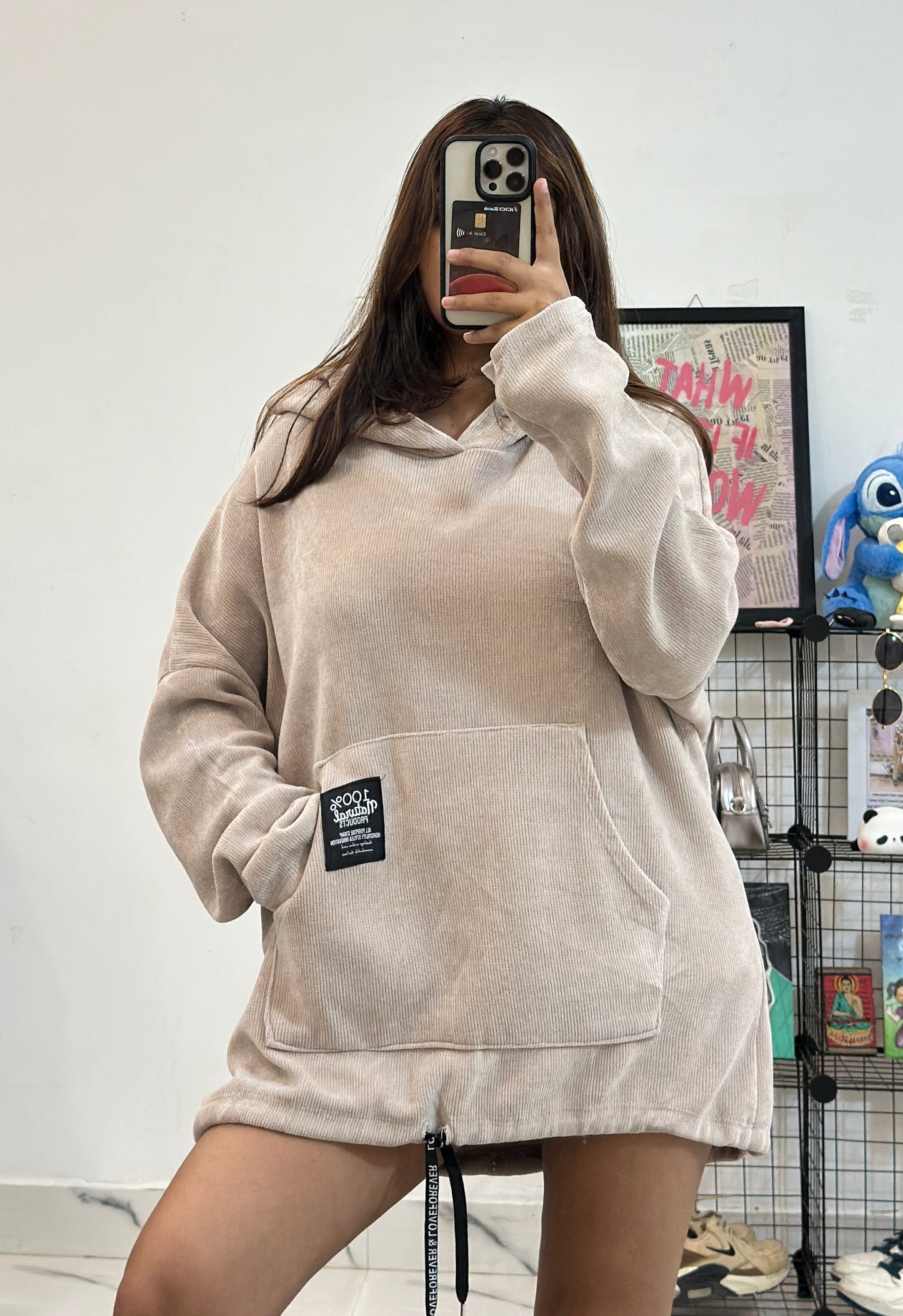 Oversized Korean hoodie (42-44)