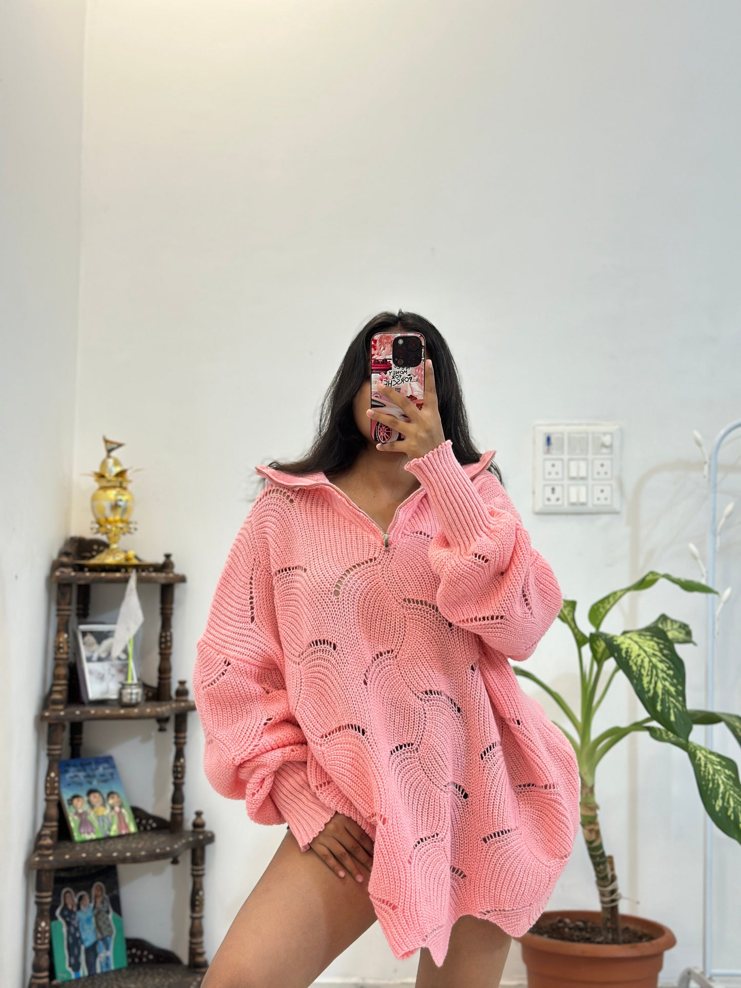 Pretty Oversized Korean sweater (upto 3-4XL)