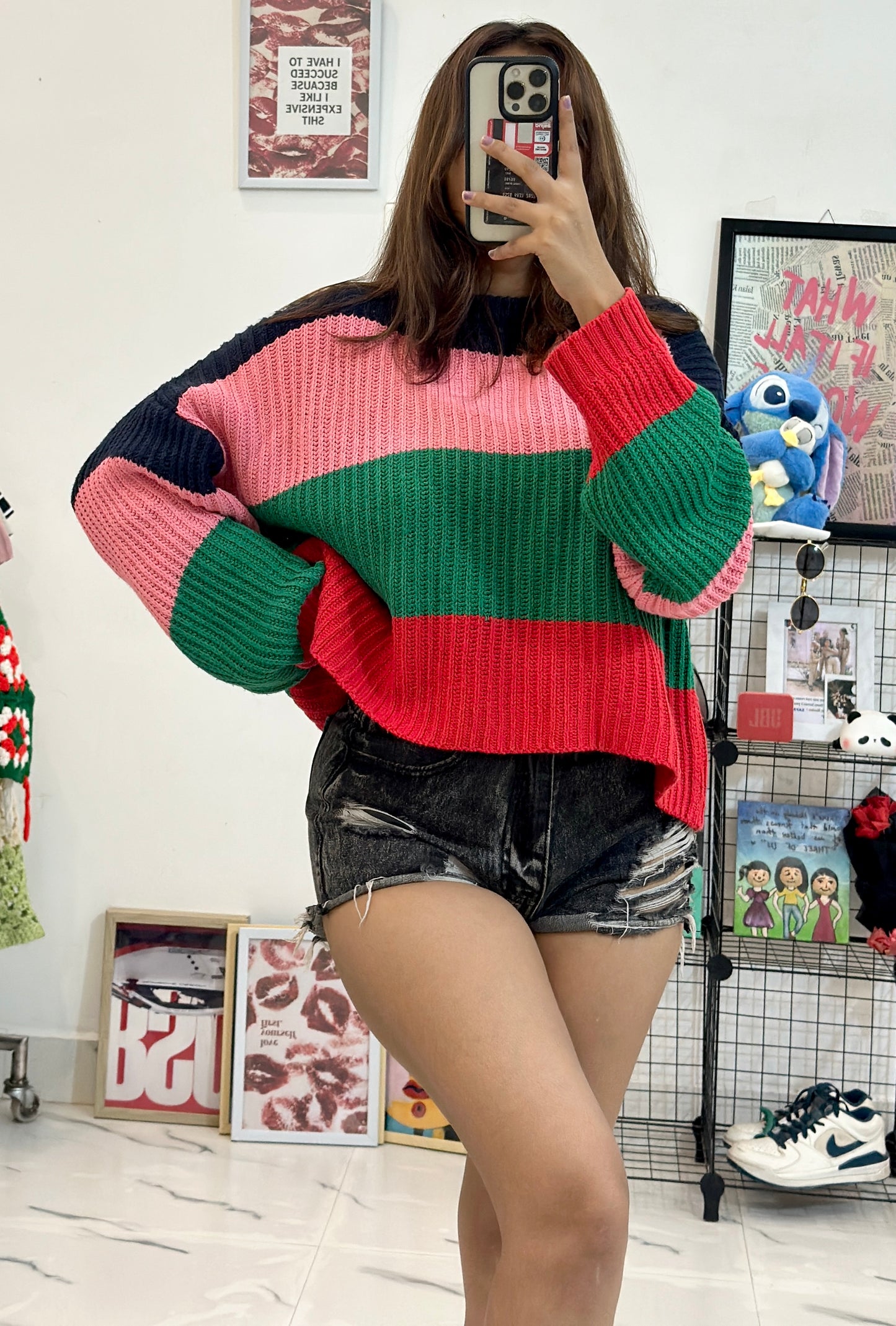 Oversized Korean sweater (46-48)