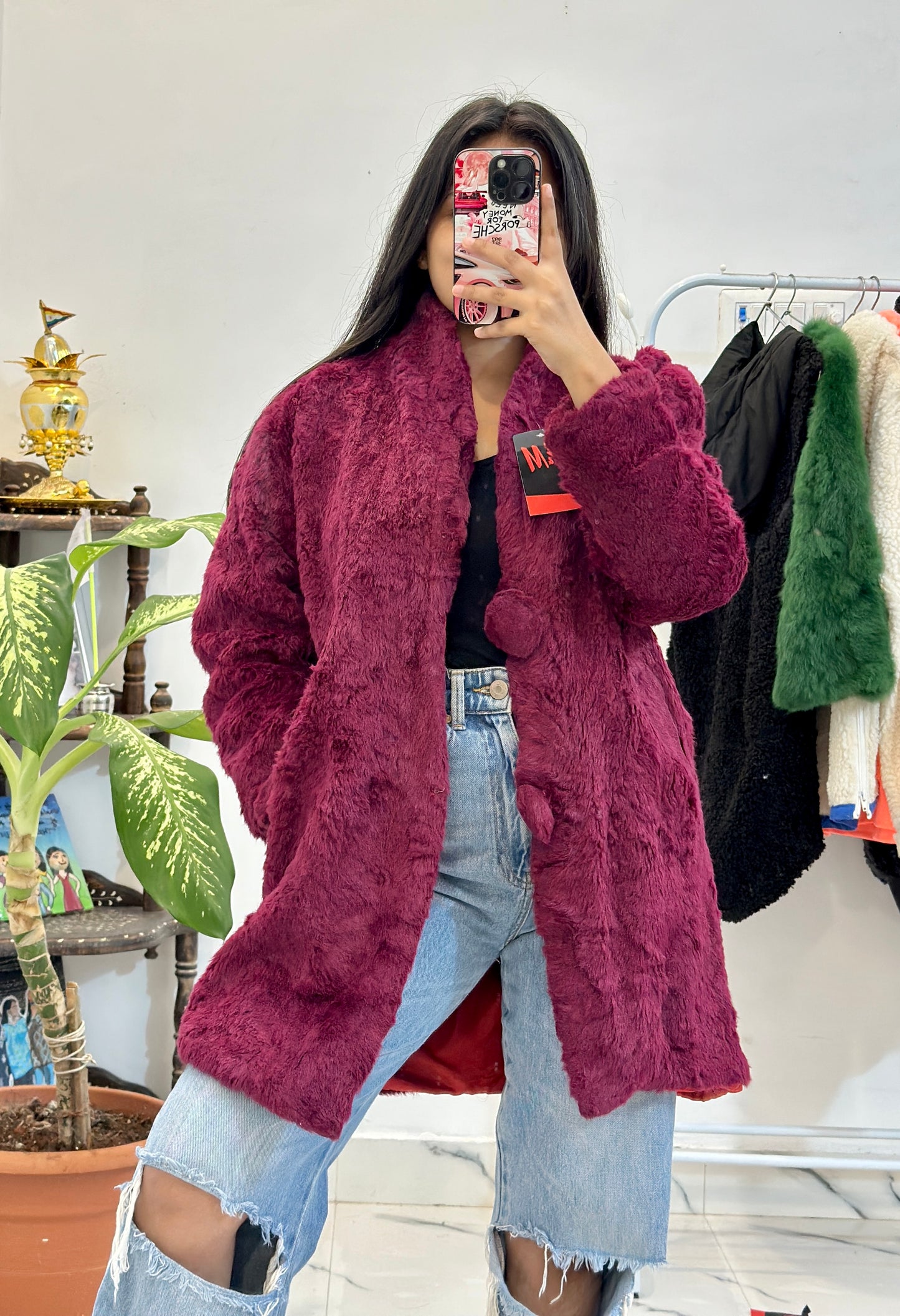 Furry jacket (36-38 M/L)
