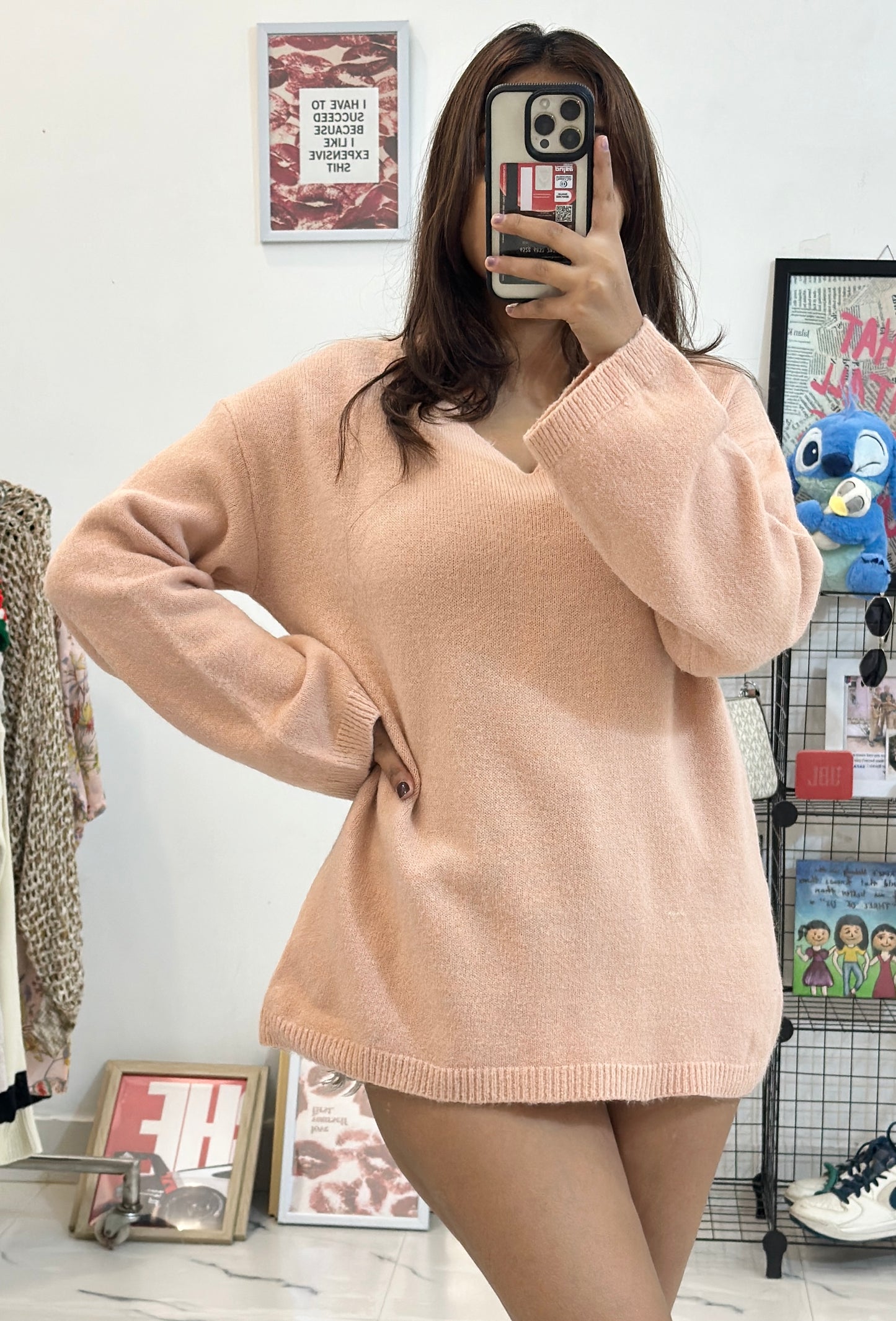 Oversized Korean sweater (42-44)