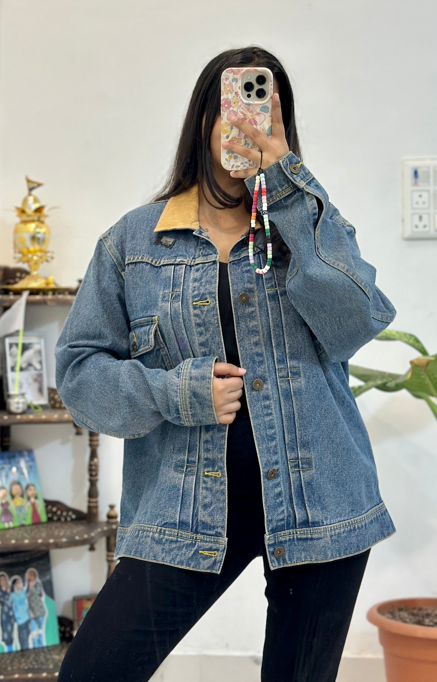 Heavy denim jacket (34-38)