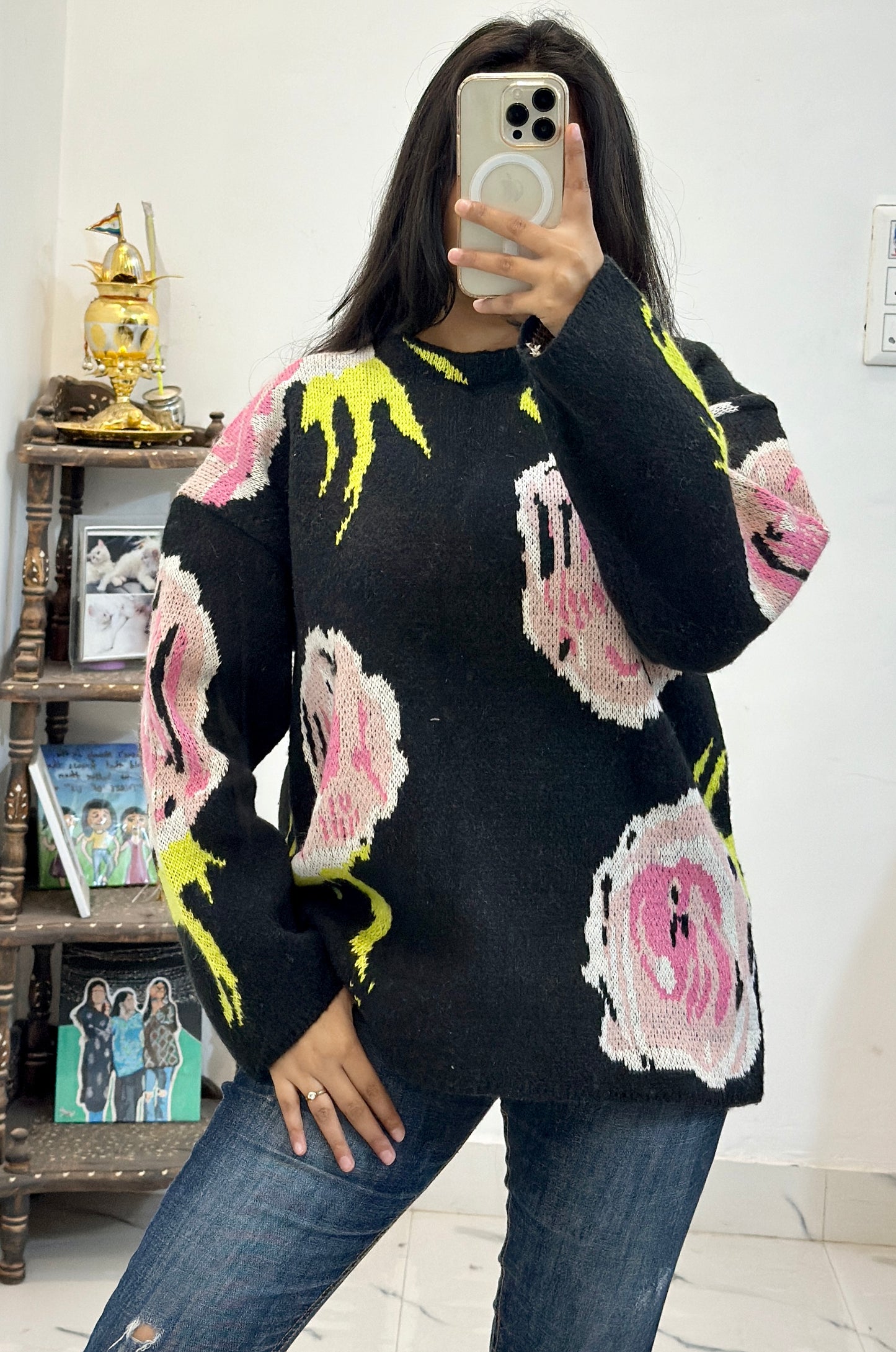 Oversized Korean sweater (42-44)