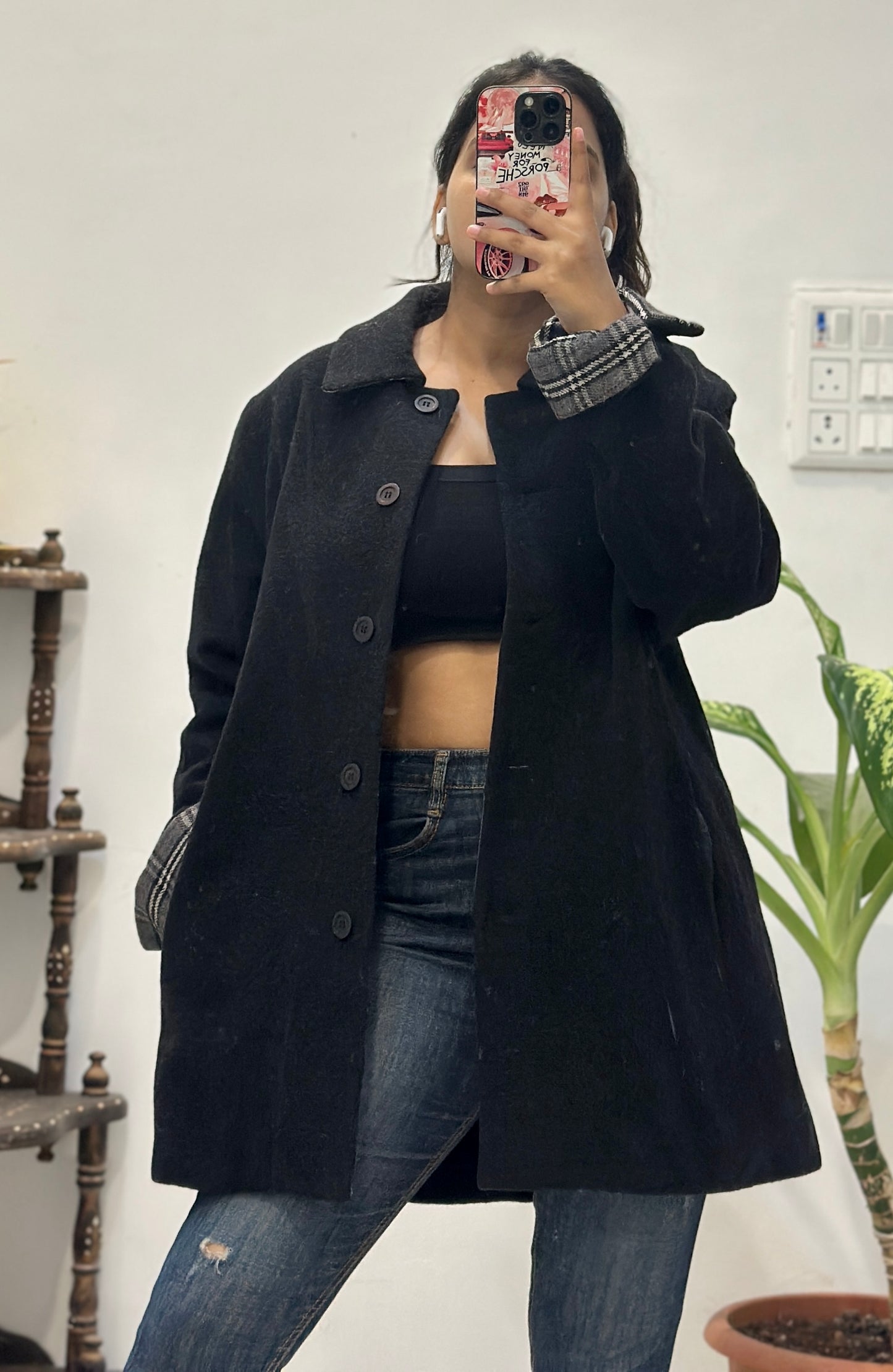 Heavy long coat (upto 38)