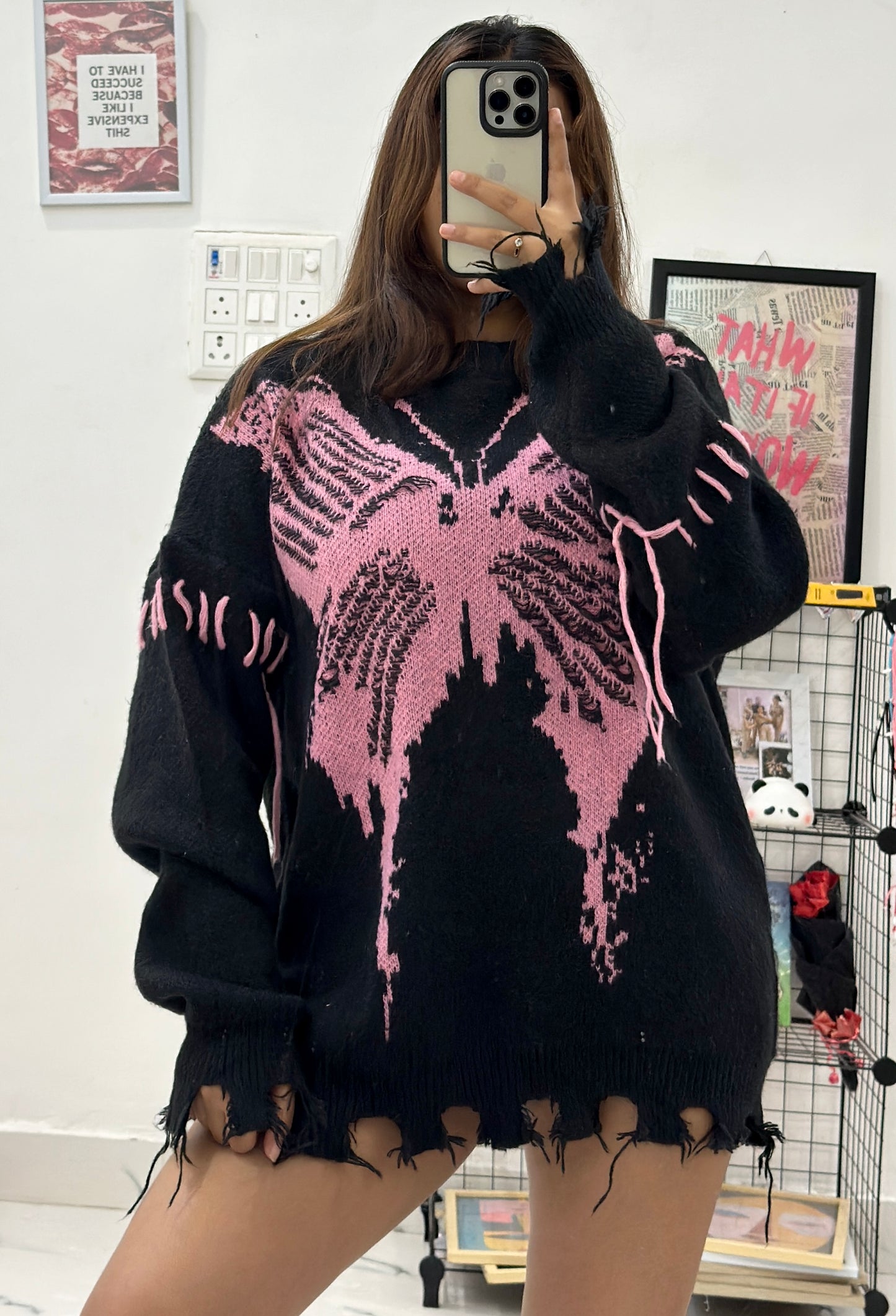 Oversized Korean sweater (42-44)