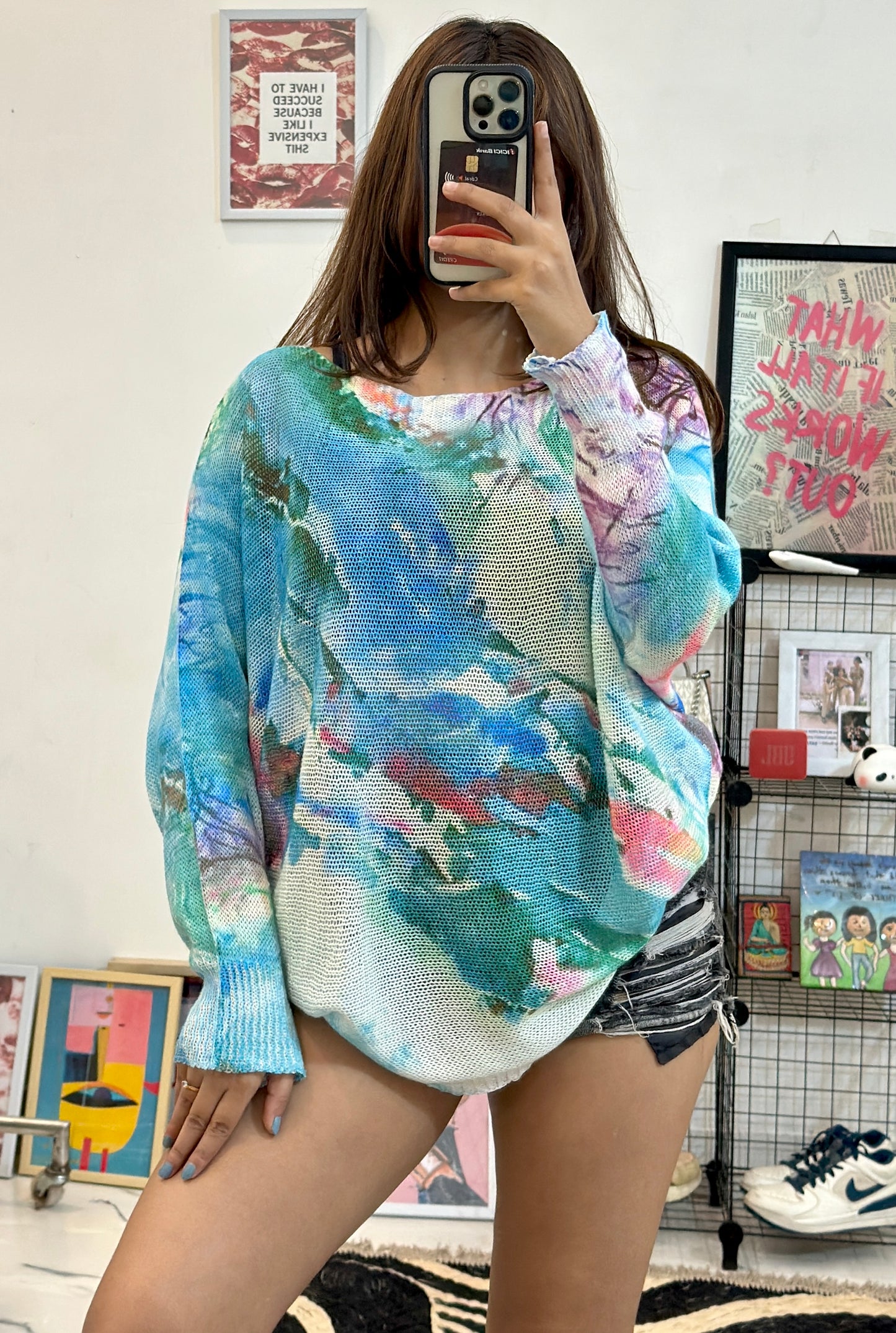 Oversized Korean sweater (40-42)