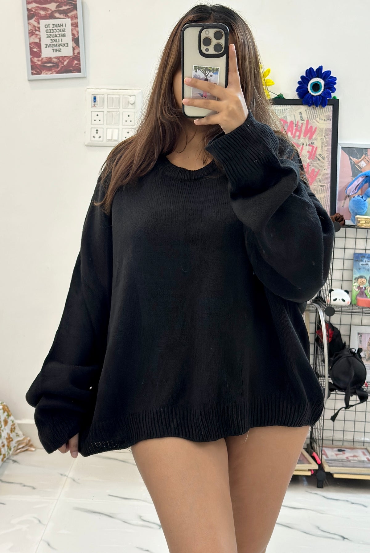 Oversized Korean sweater (44-48)