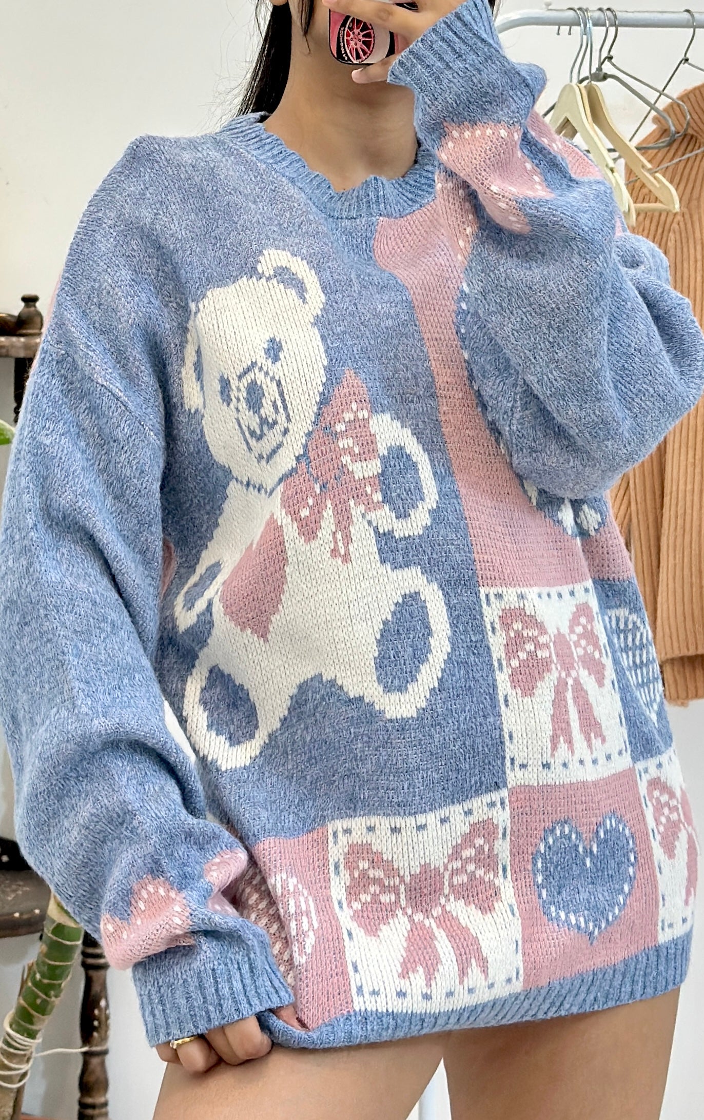 Oversized Pinteresty sweater (44-46)