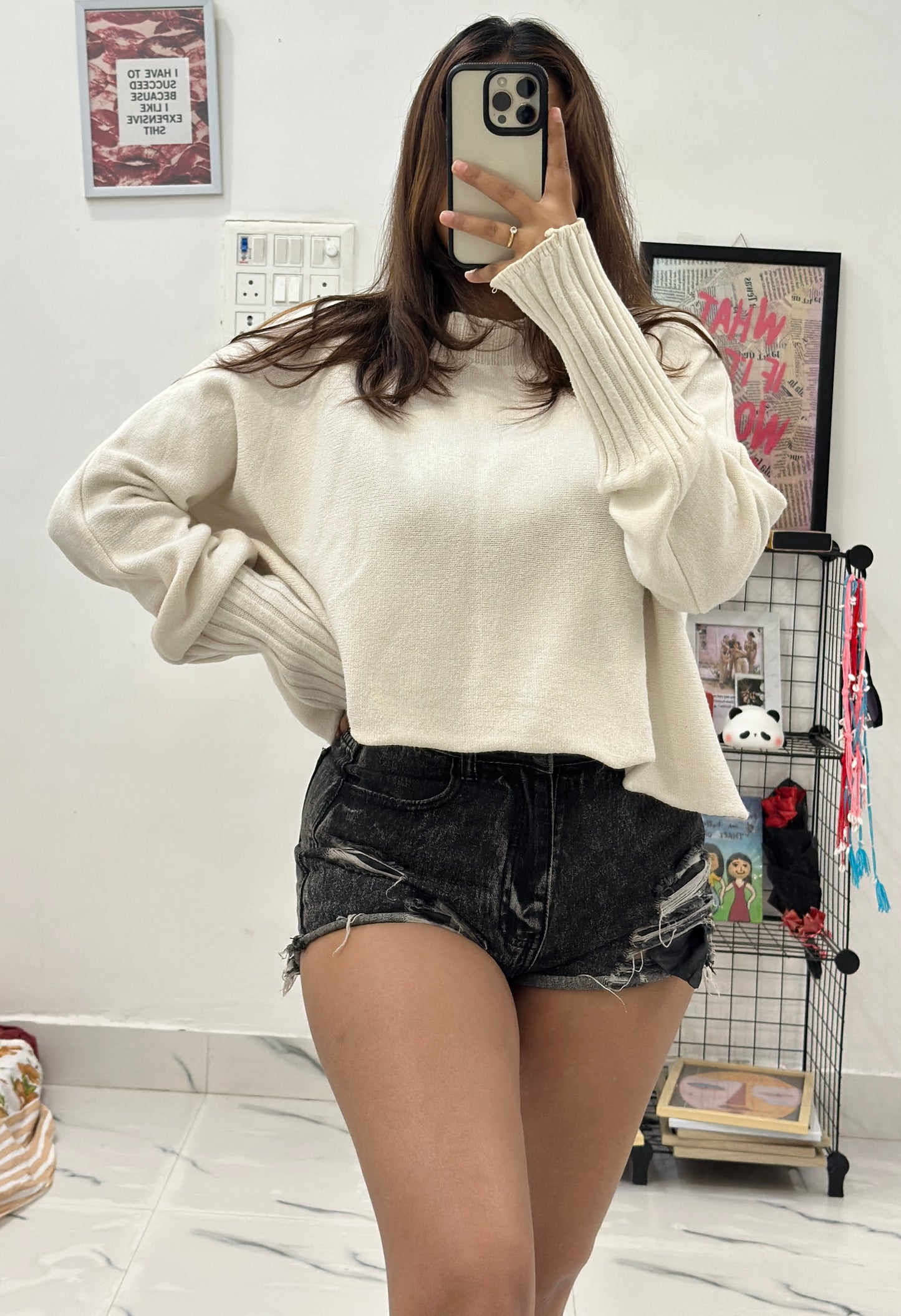 Oversized Korean sweater (42-46)
