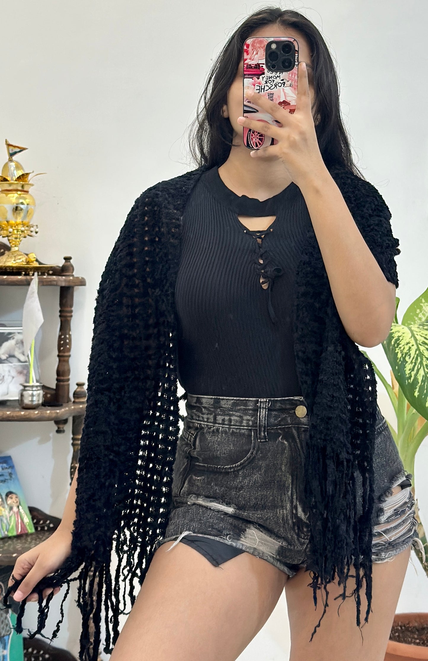 Crochet muffler