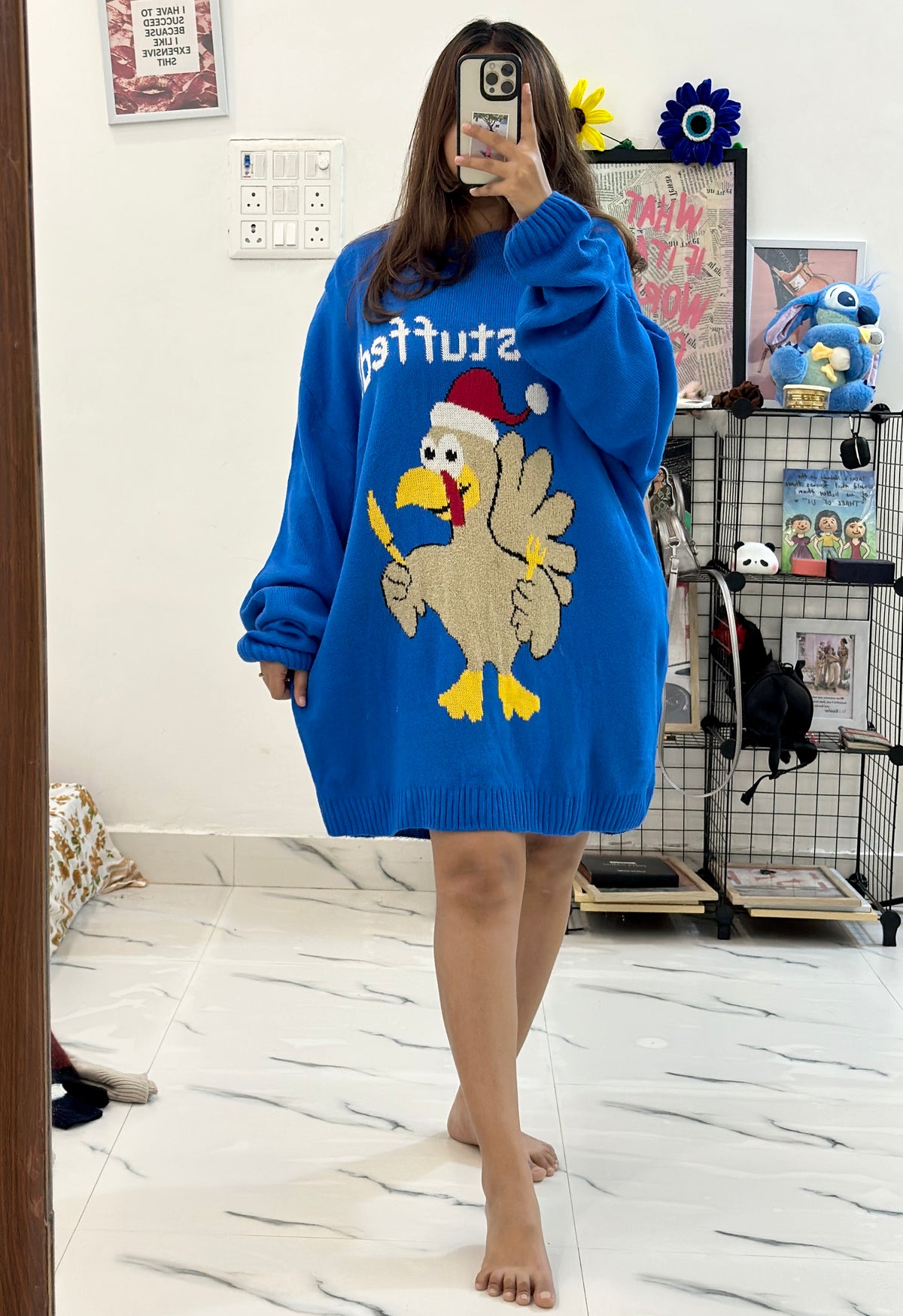 Oversized Korean sweater (44-48)