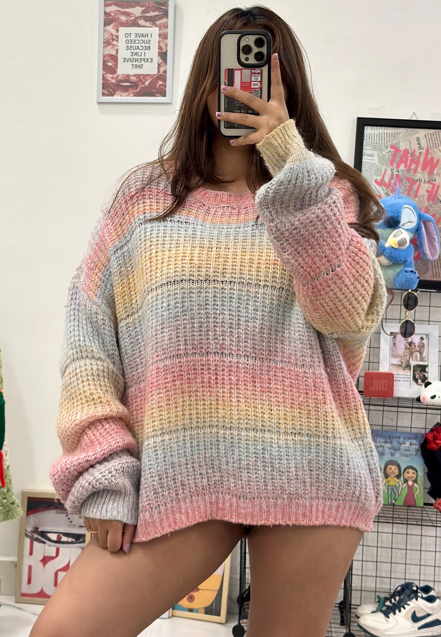 Oversized Korean sweater (44-46)