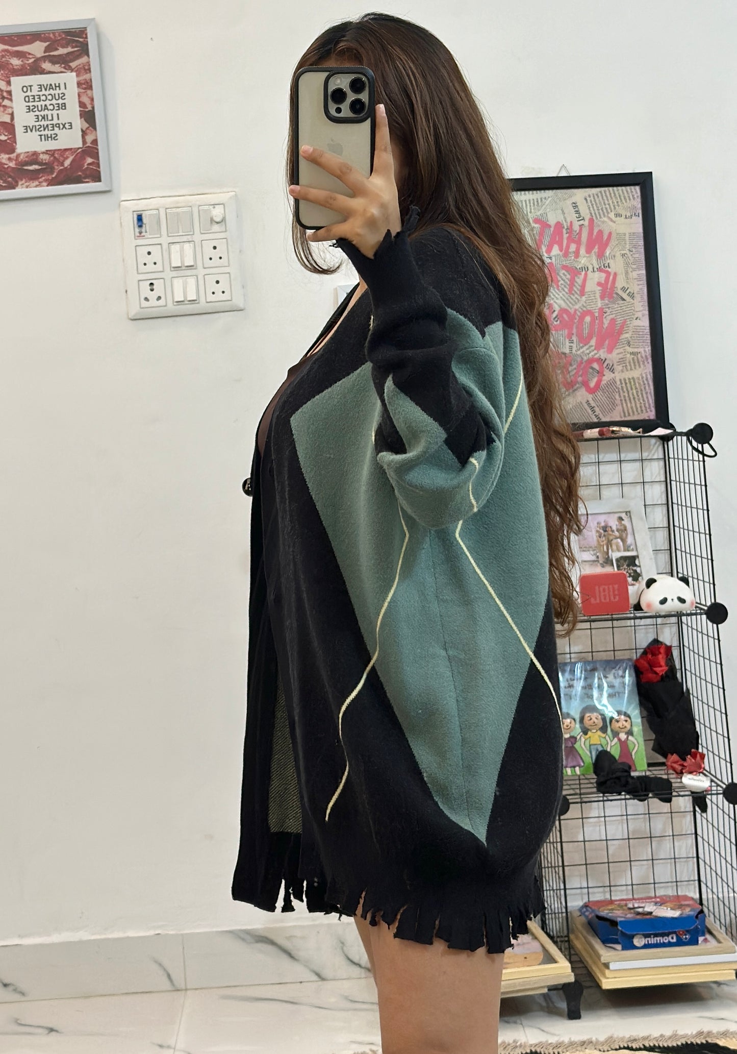 Oversized Korean cardigan(40-42)