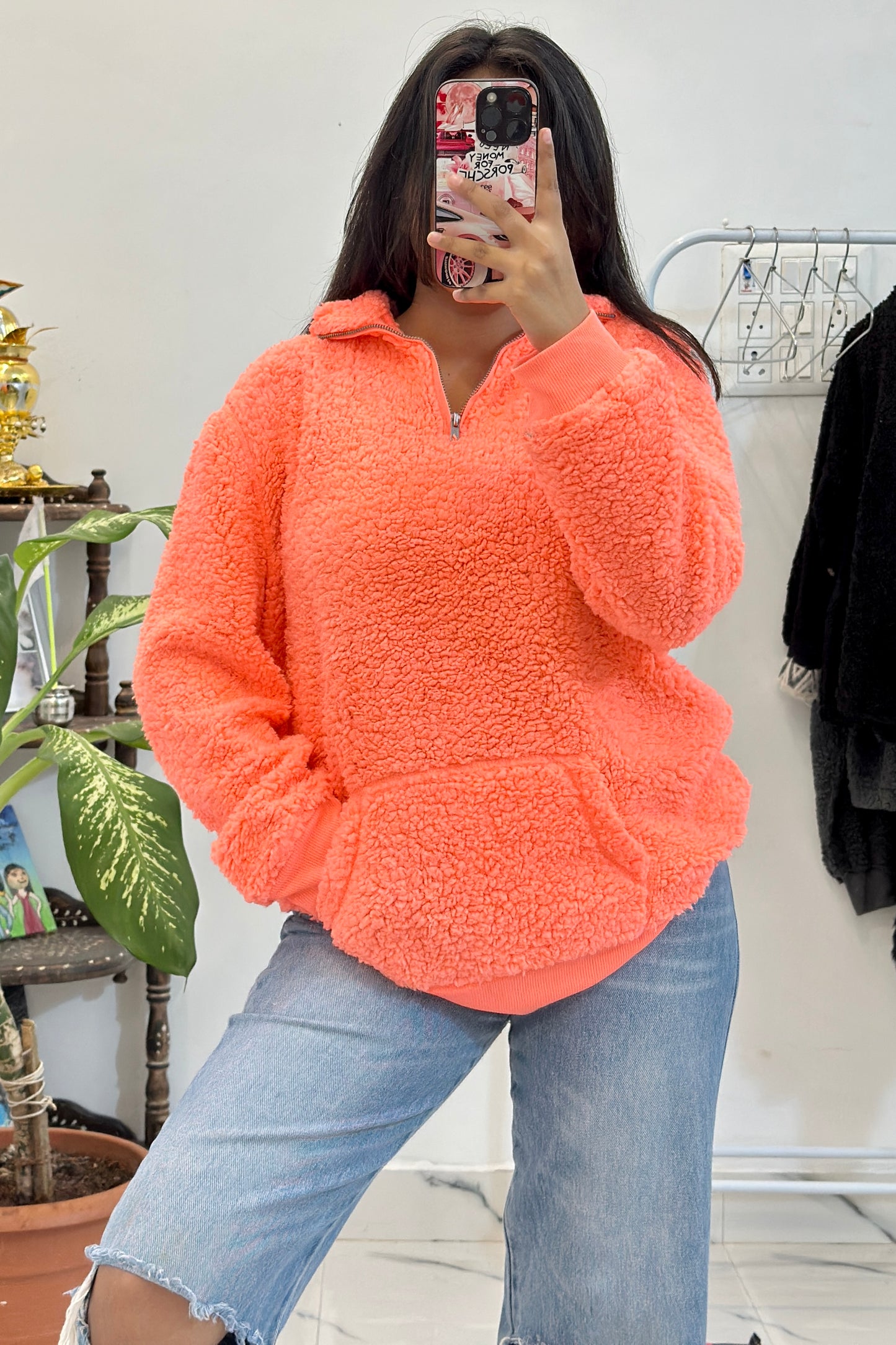 Very soft oversized furry sweater (42-44)