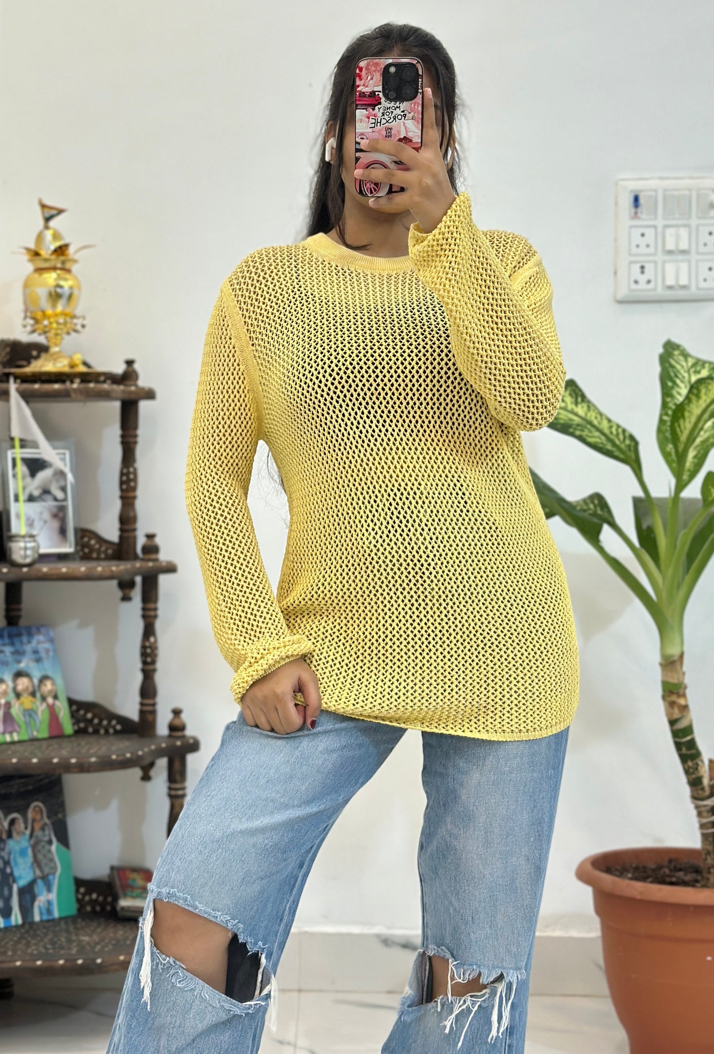 Crochet top (S/M)