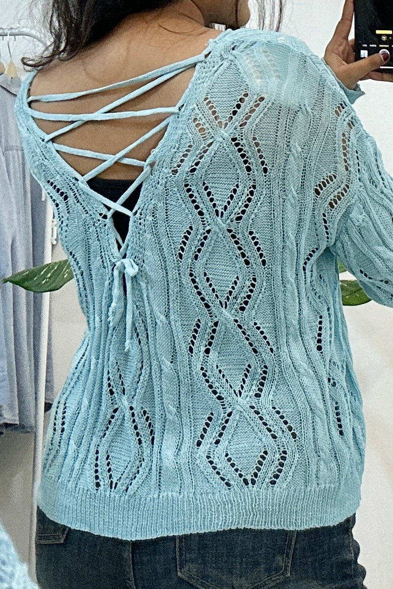 Oversized crochet top (freesize)