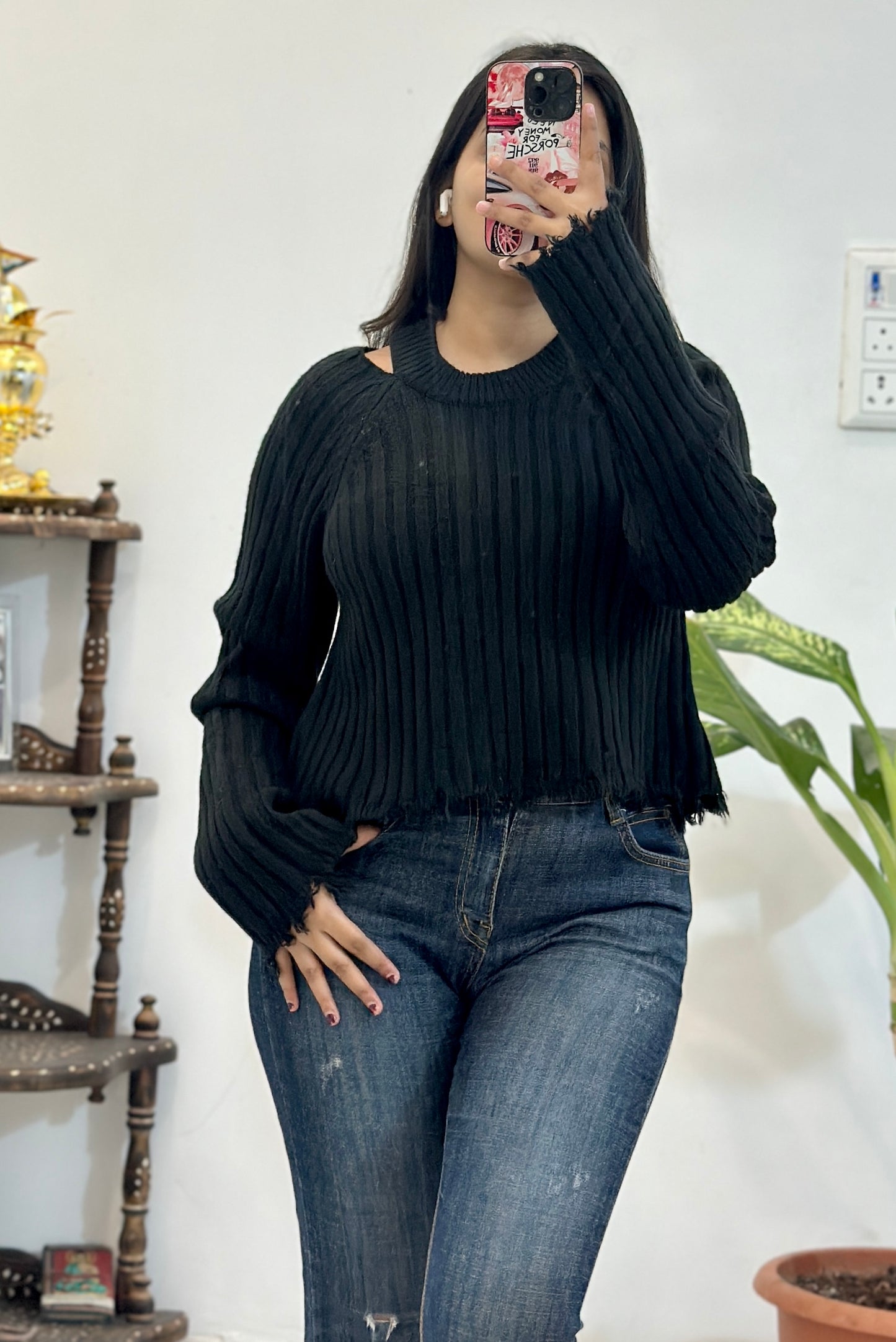 korean sweater (S/M)