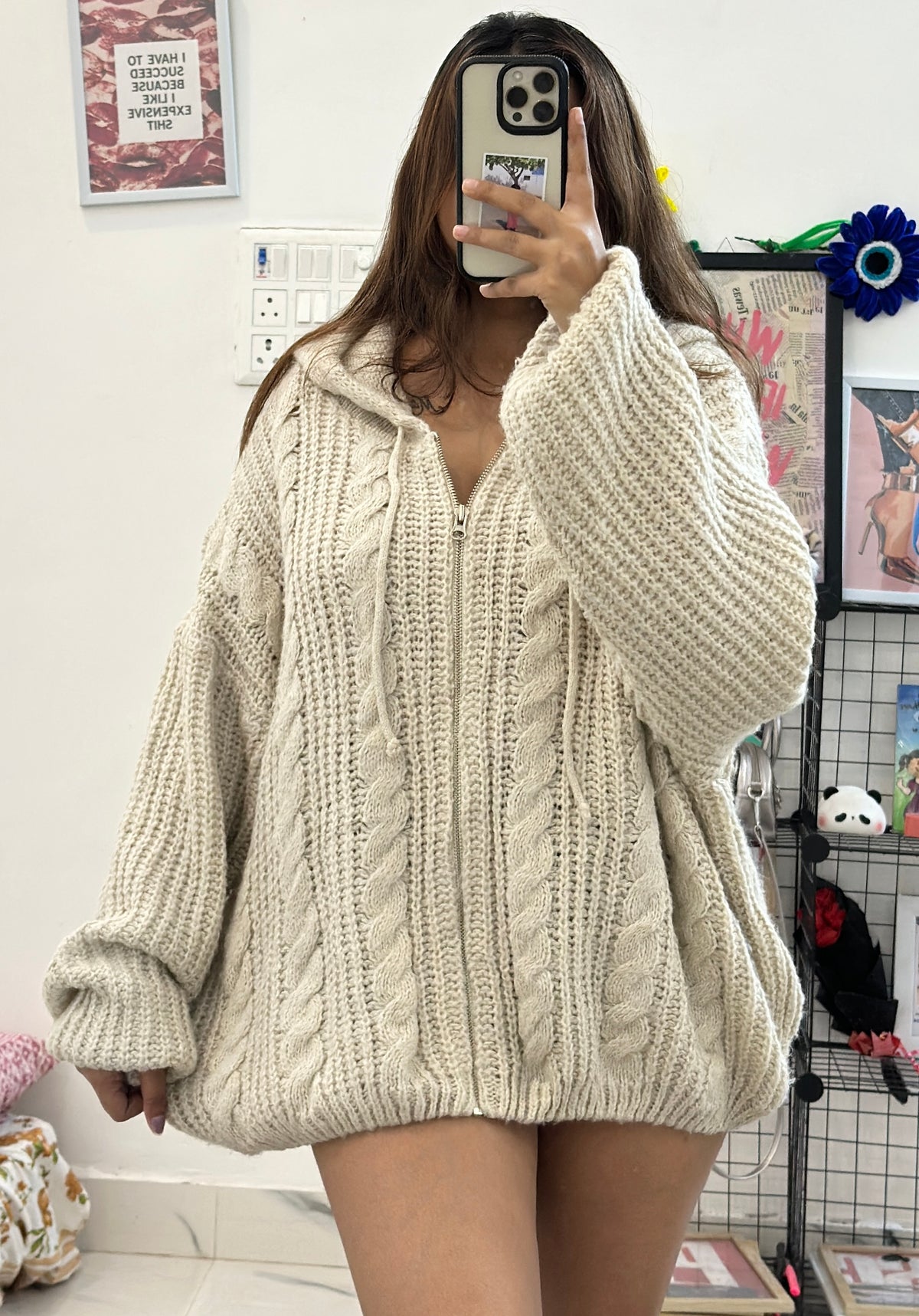 Oversized Korean zipper (40-48)