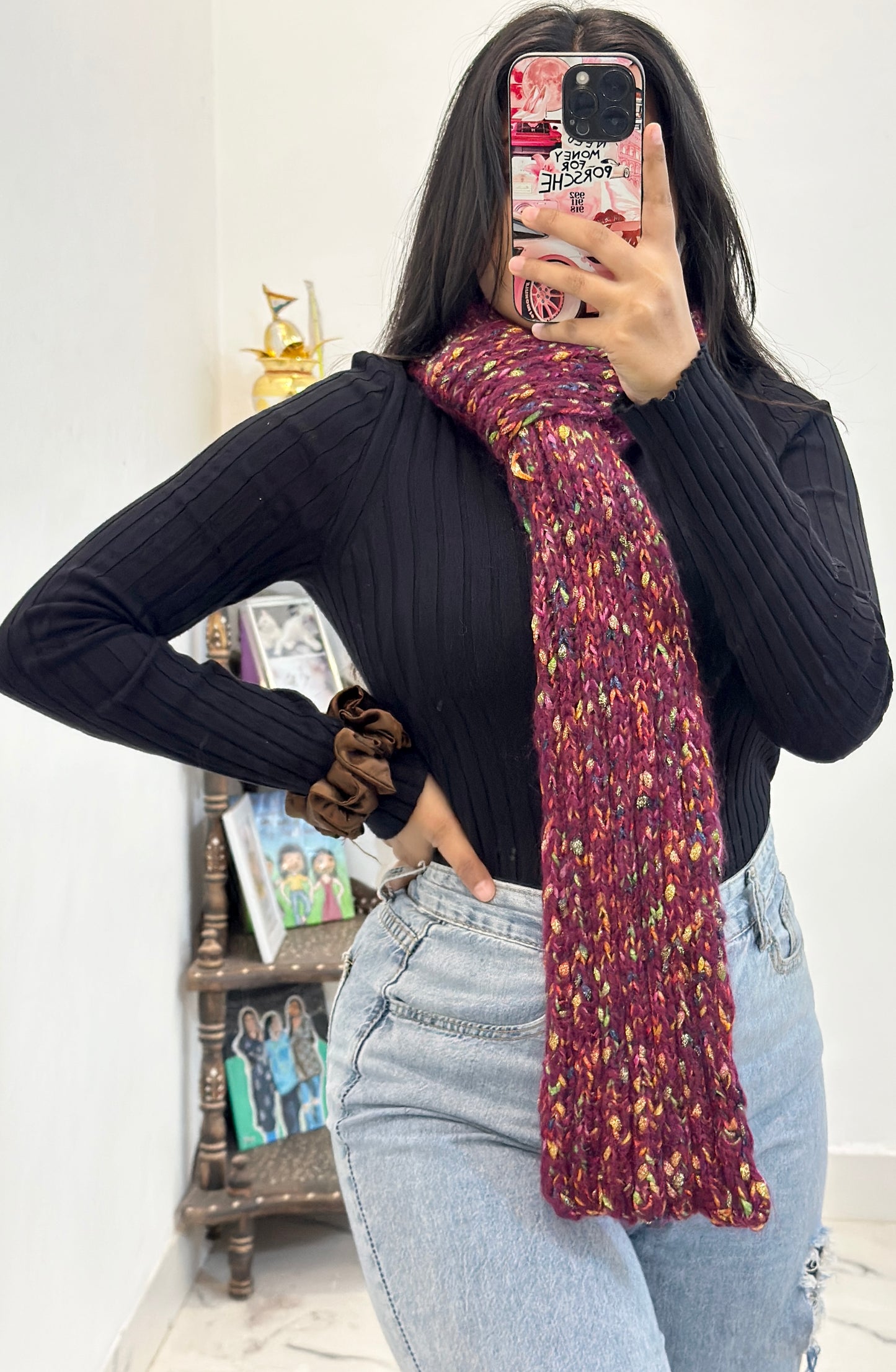 Woollen pretty muffler