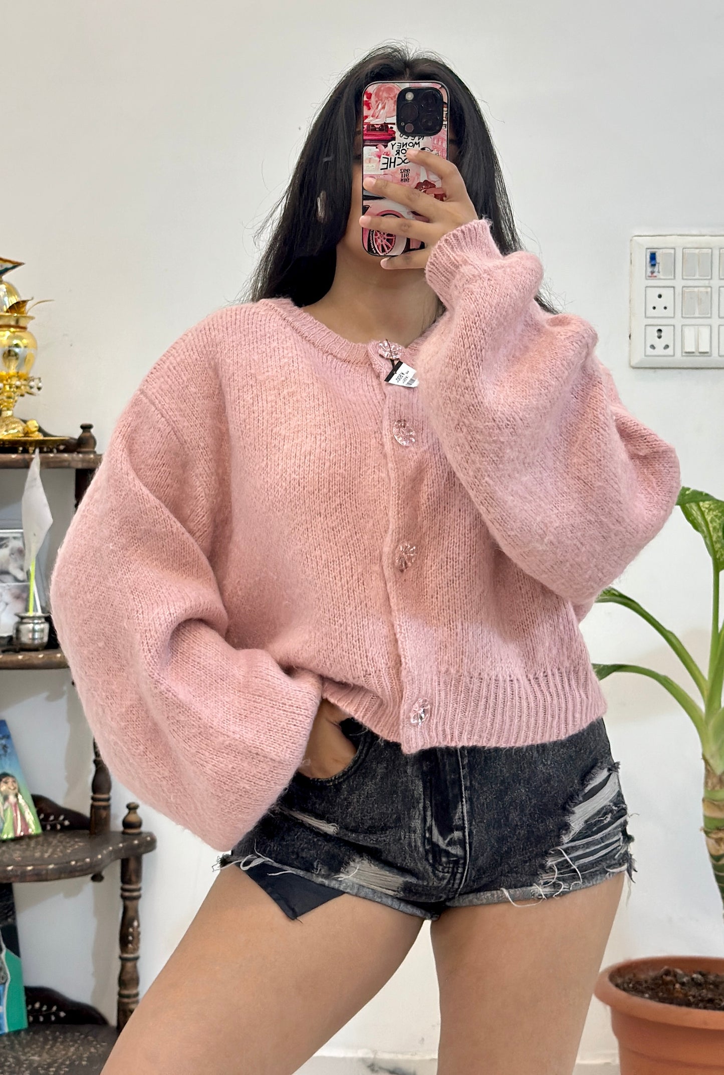 Heavy oversized cardigan (46-48)