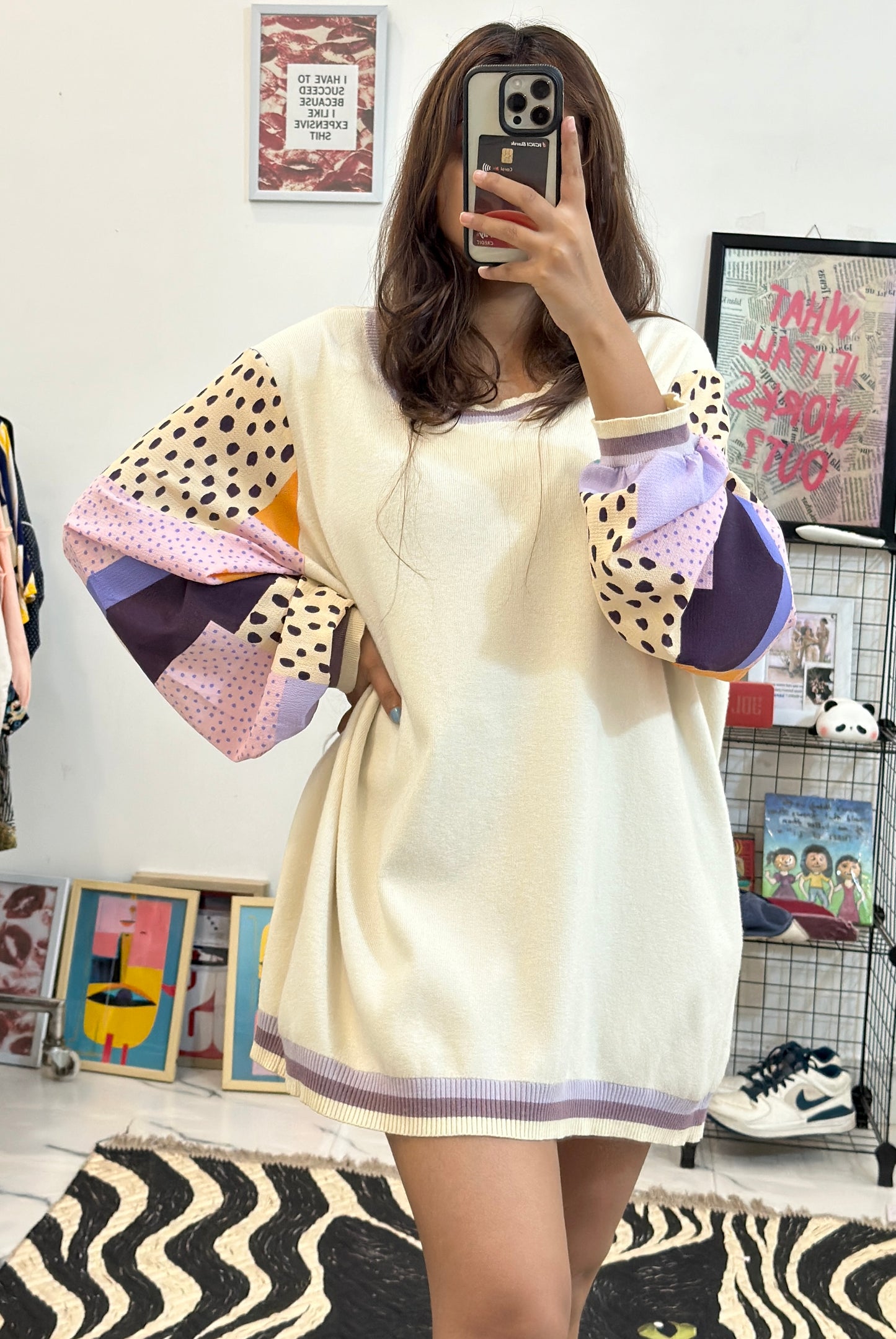 Oversized Korean sweater (48-50)