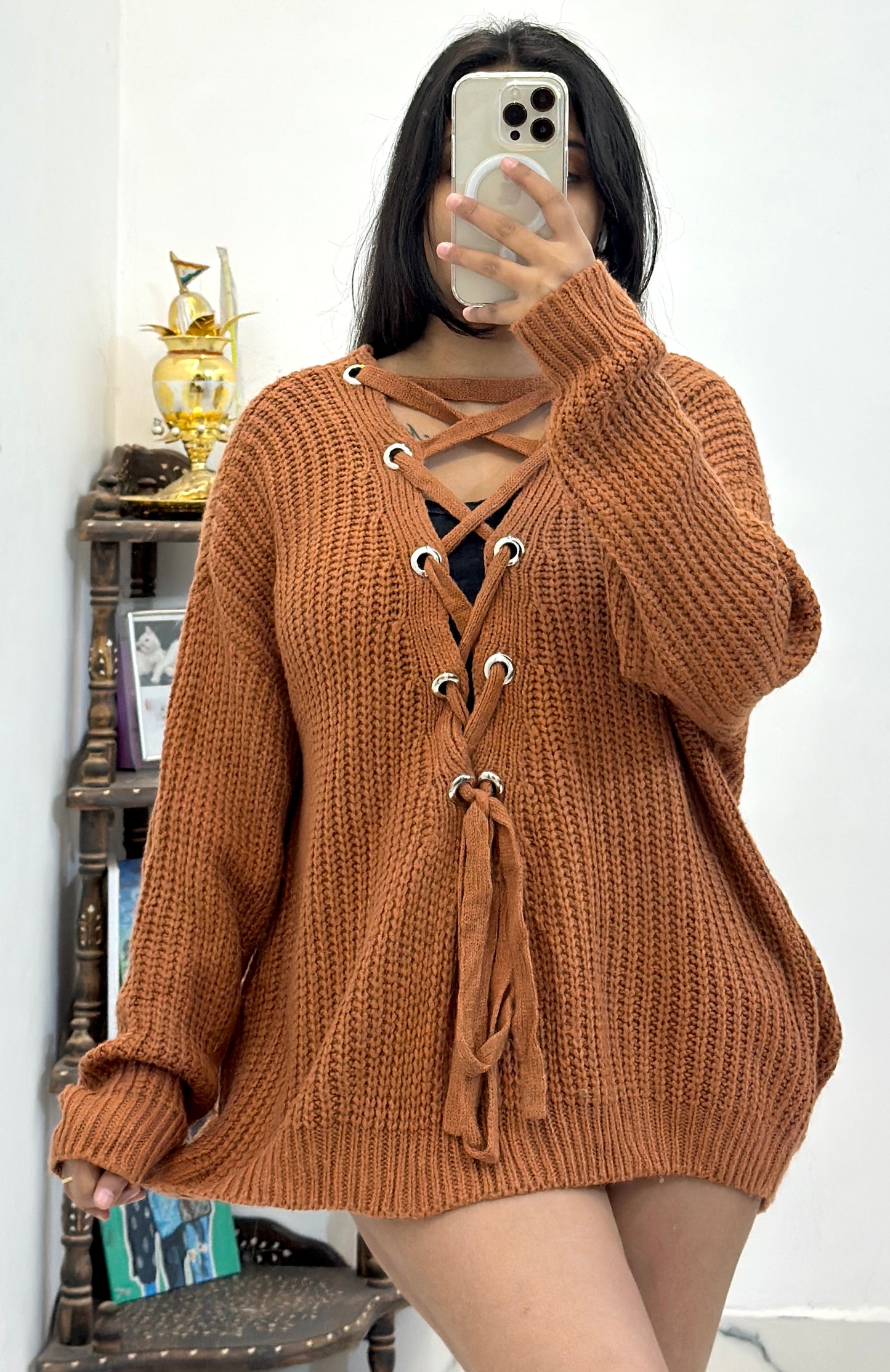 Korean oversized sweater (44-46)
