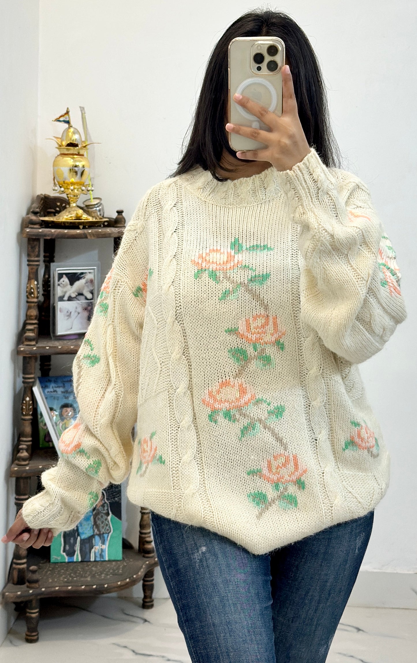 Oversized Korean sweater (46-48)
