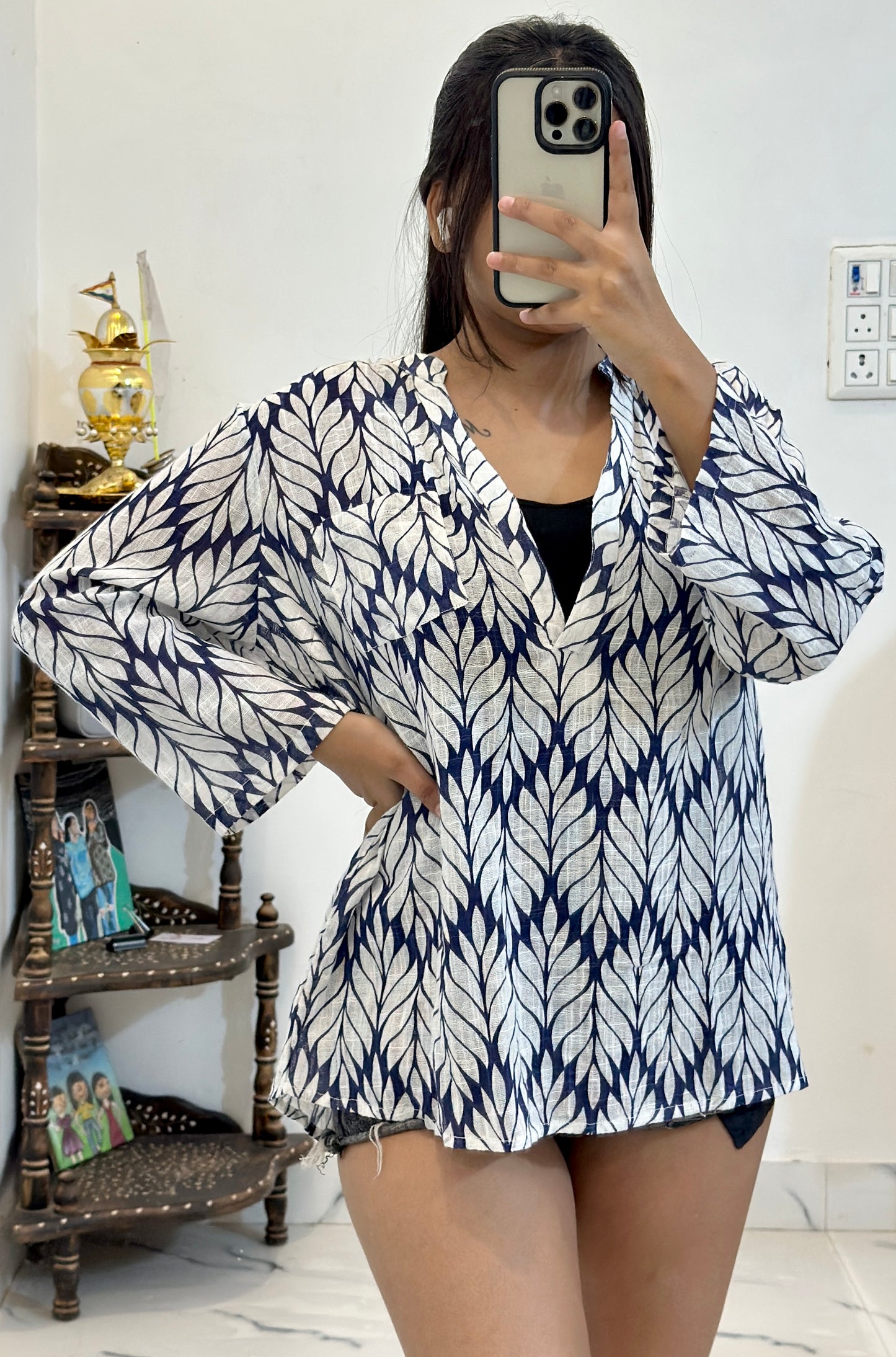 Oversized cotton top (40-42)