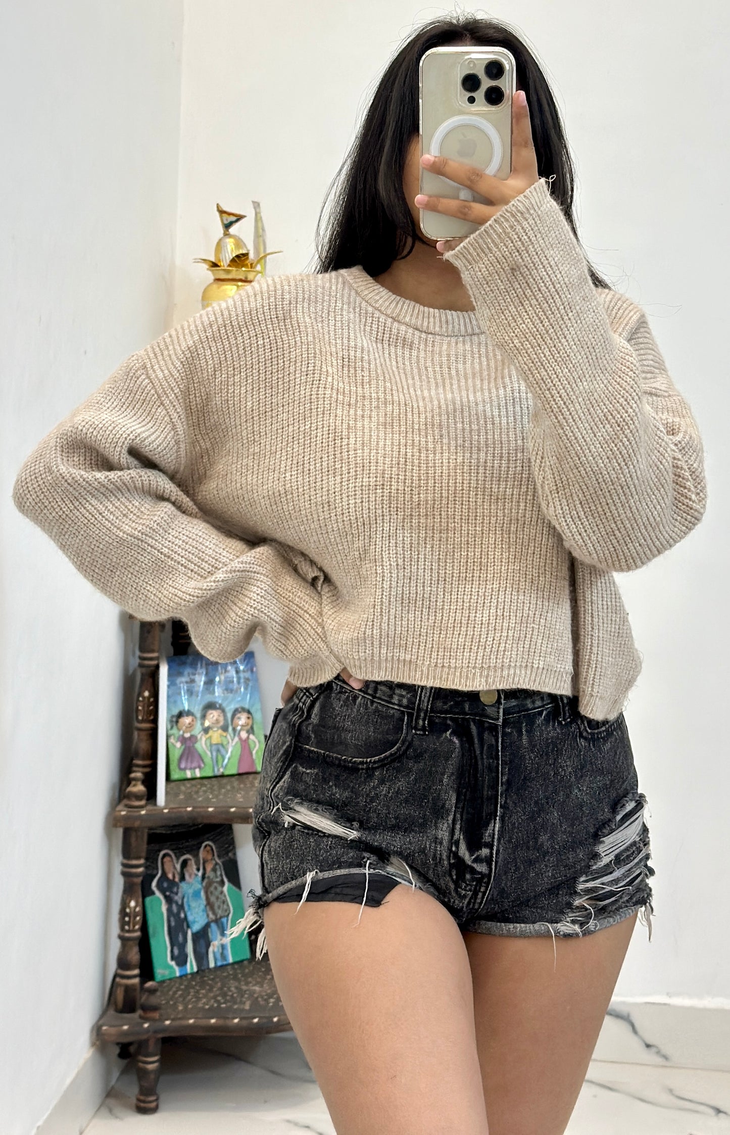Korean oversized sweater (44-46)