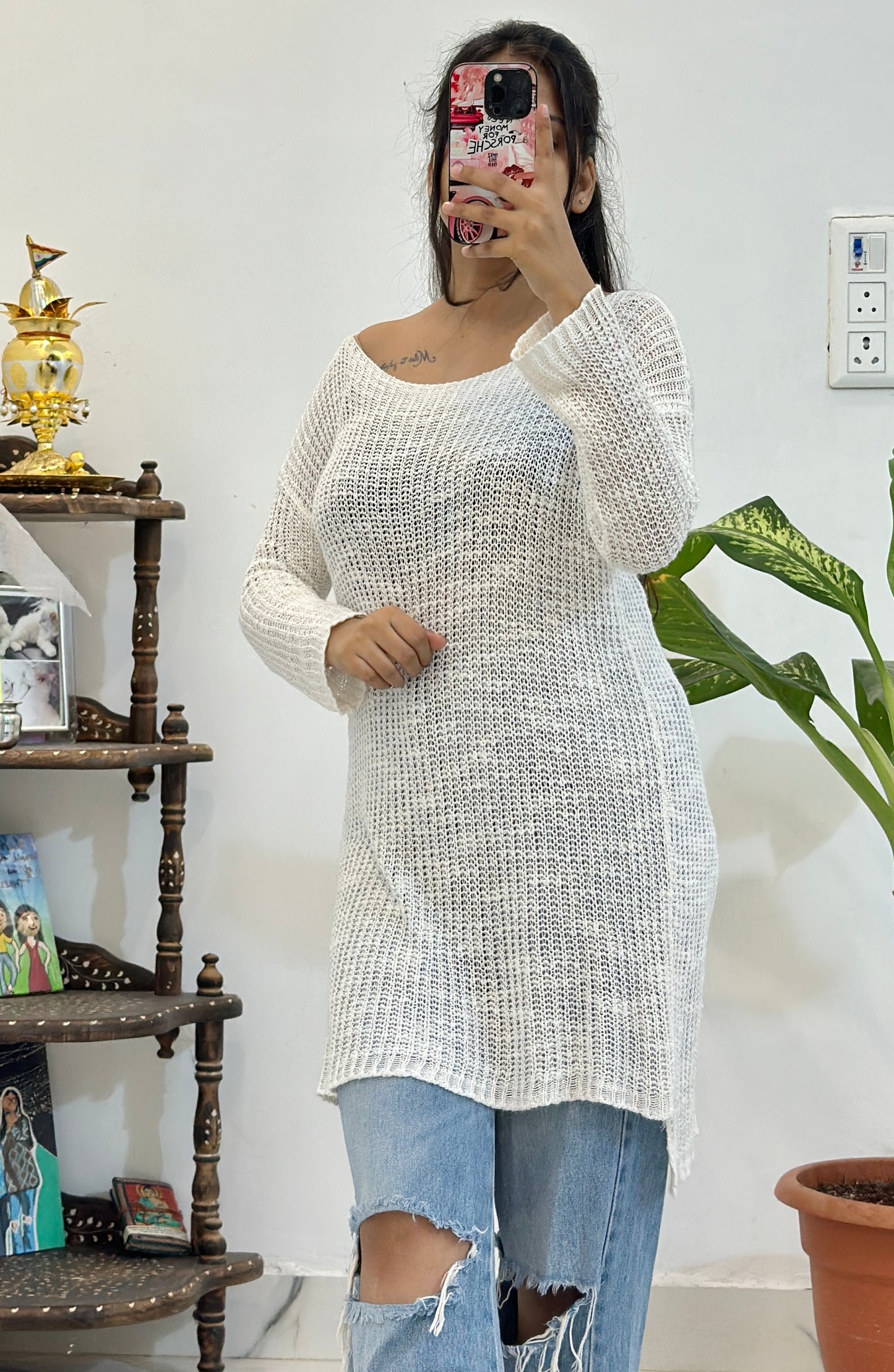 Crochet top (S/M)