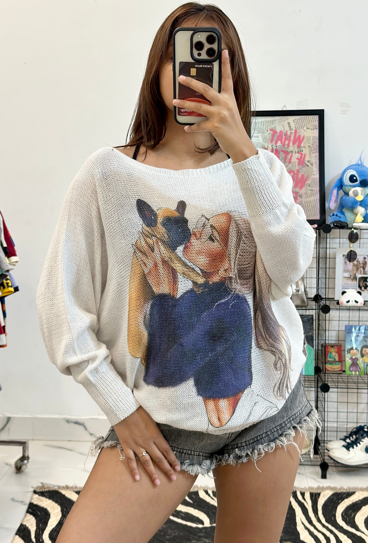 Pre winter oversized sweater (42-44)