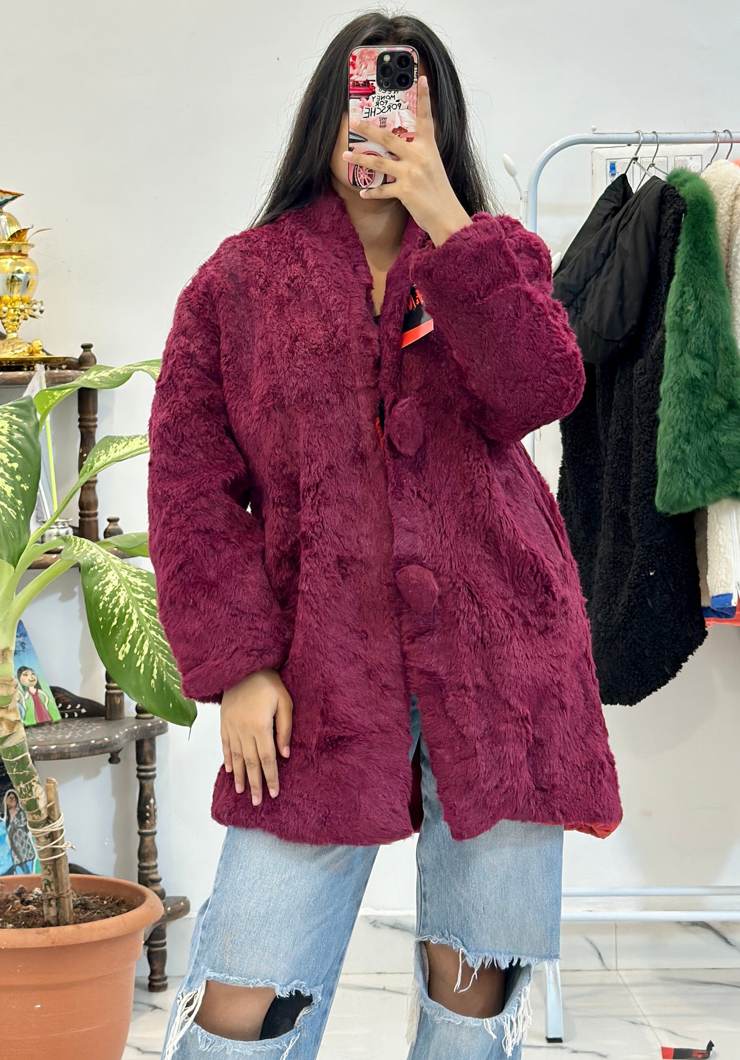 Furry jacket (36-38 M/L)
