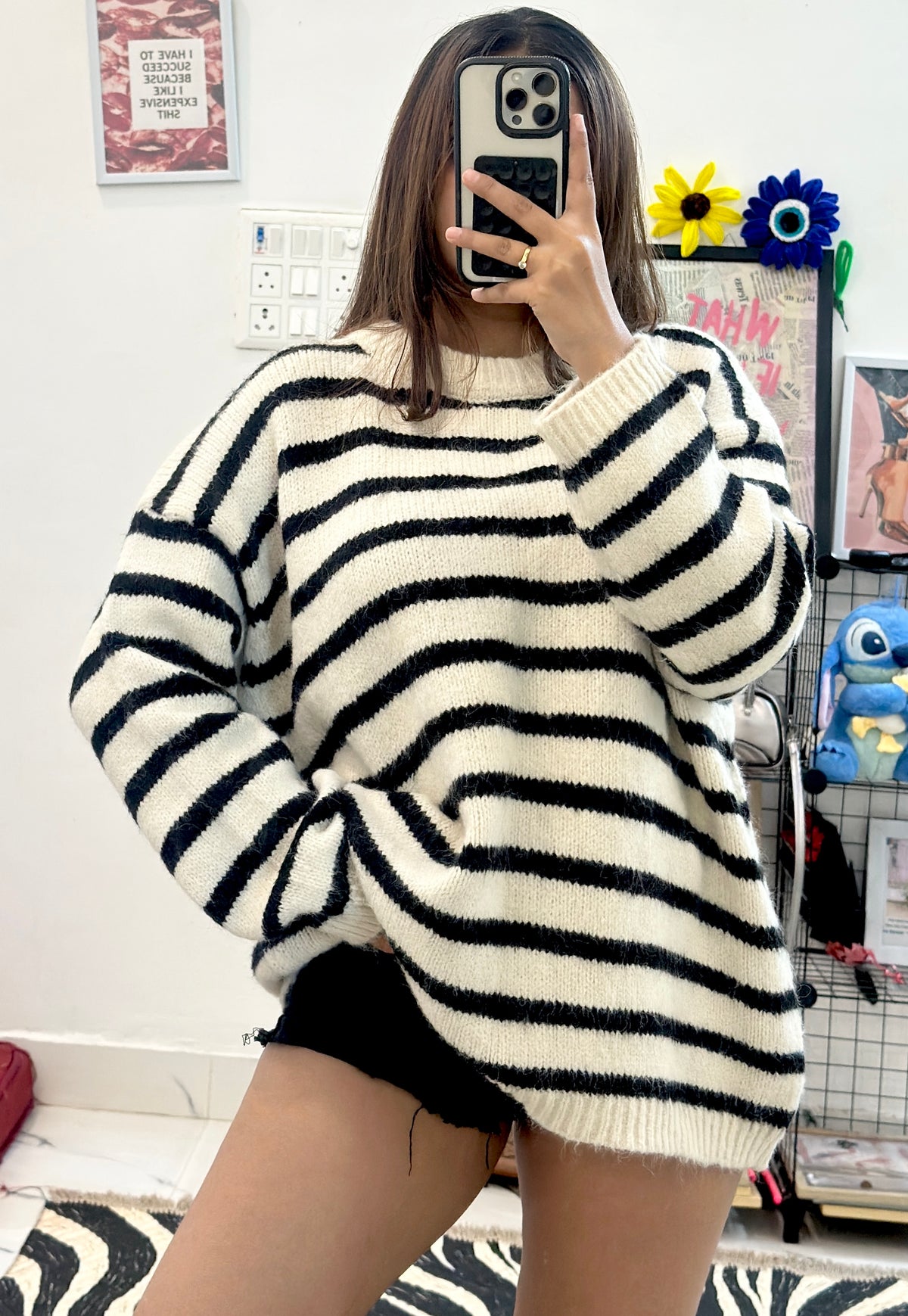 Oversized Korean sweater (42-46)
