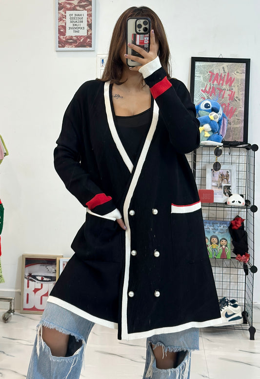 Oversized long cardigan (44-46)