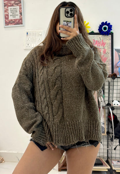 Oversized Korean sweater (42-46)