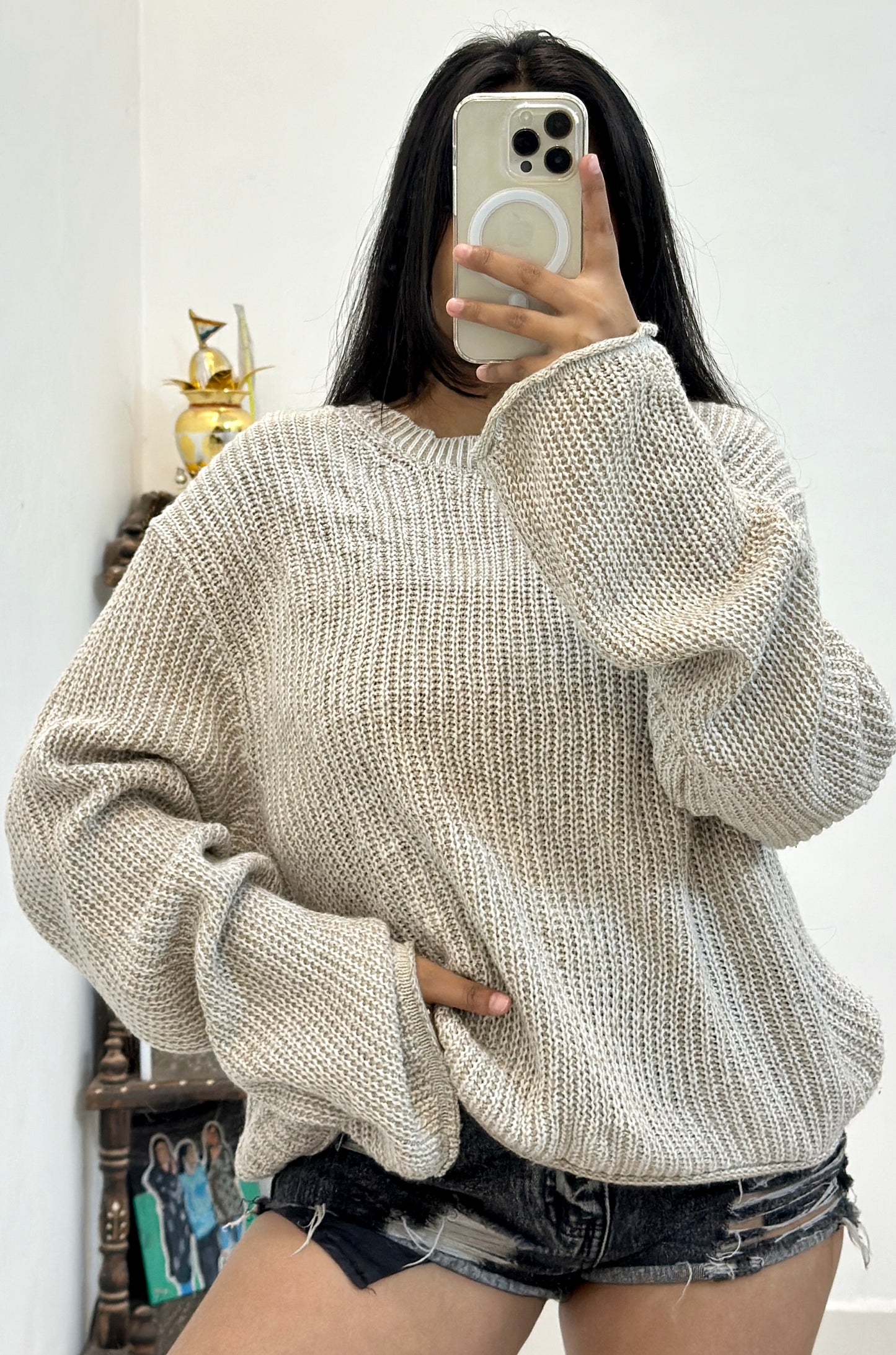 Korean oversized sweater (44-46)