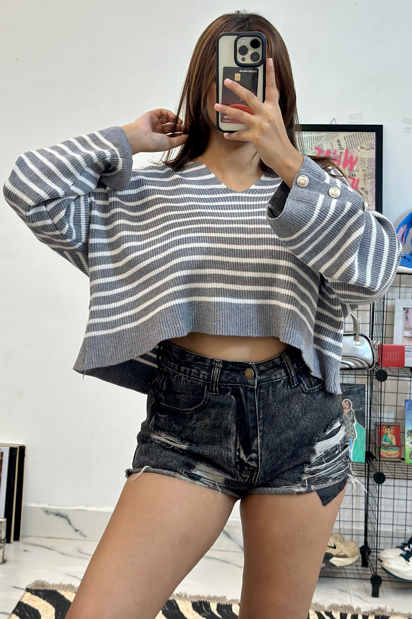 Oversized Korean sweater (46-48)