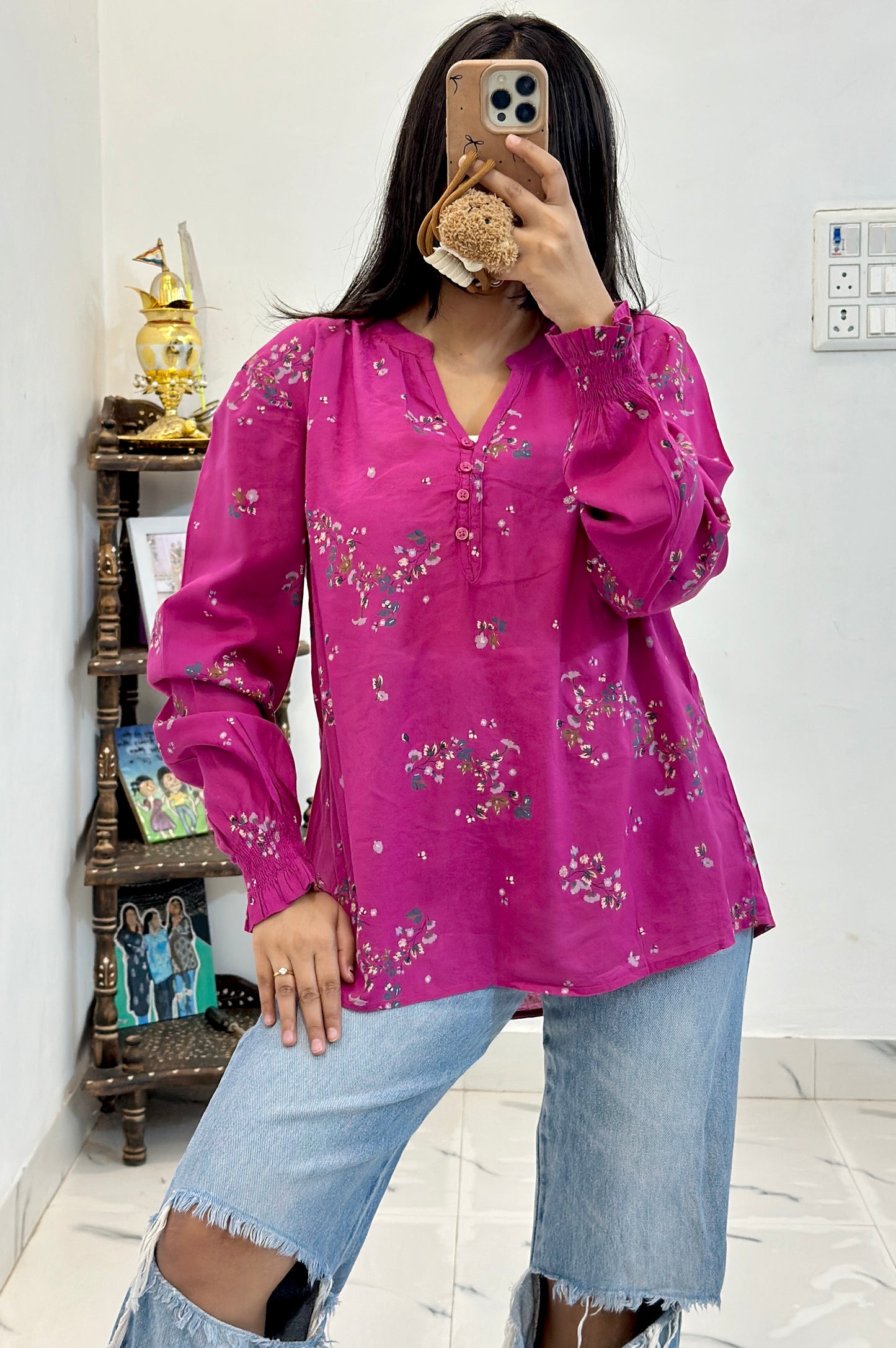 Pretty cotton top (34-36)