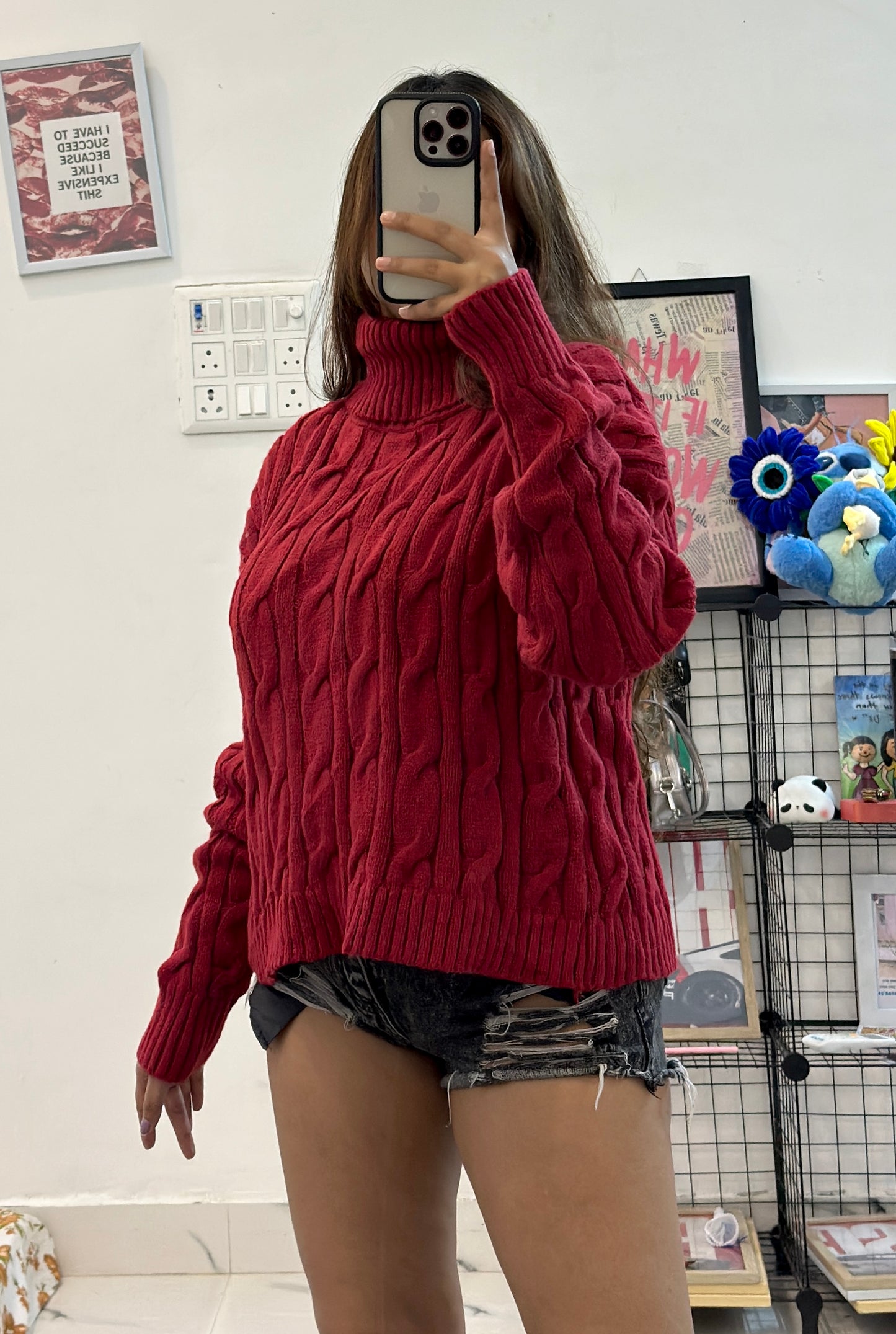 Oversized Korean sweater (34-40)