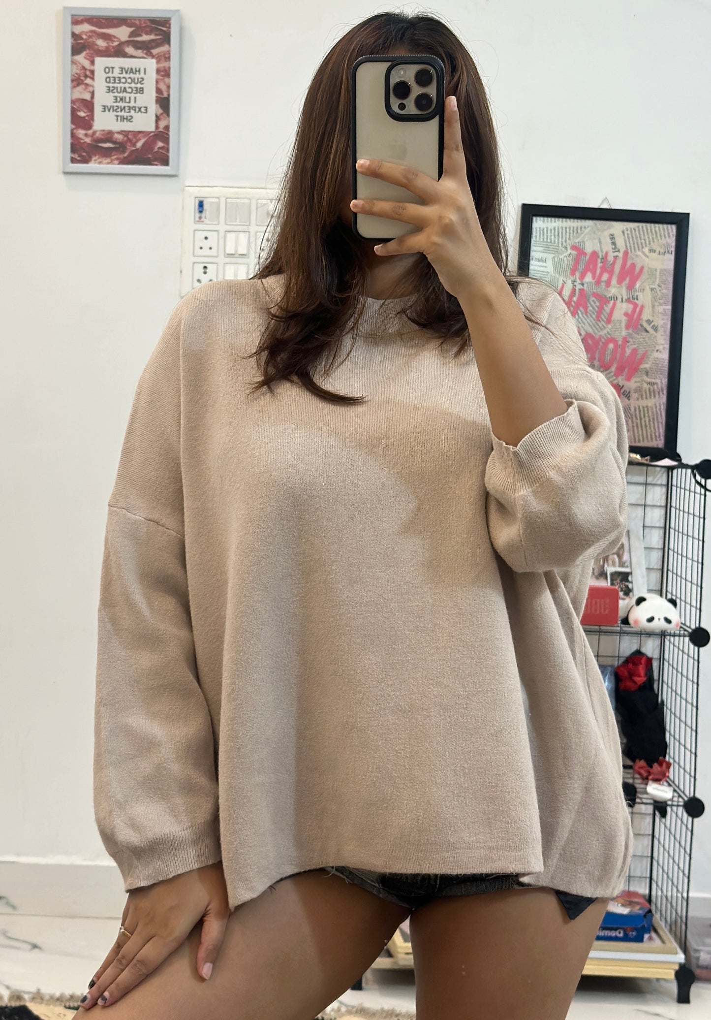 Oversized Korean sweater (44-46)