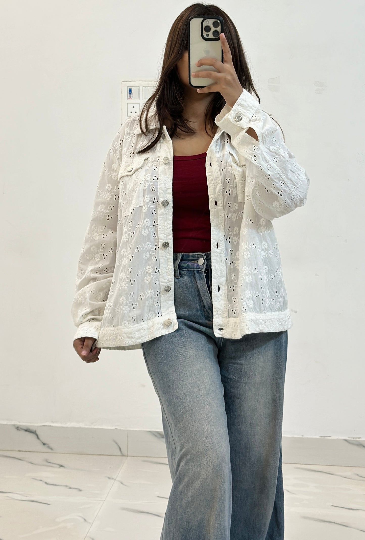 Pretty oversized shirt (38-40)