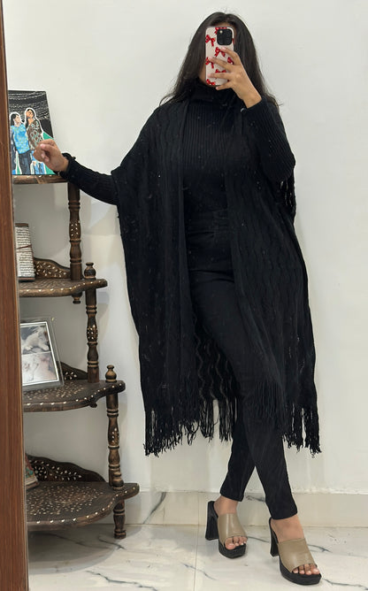 Black freesize shrug