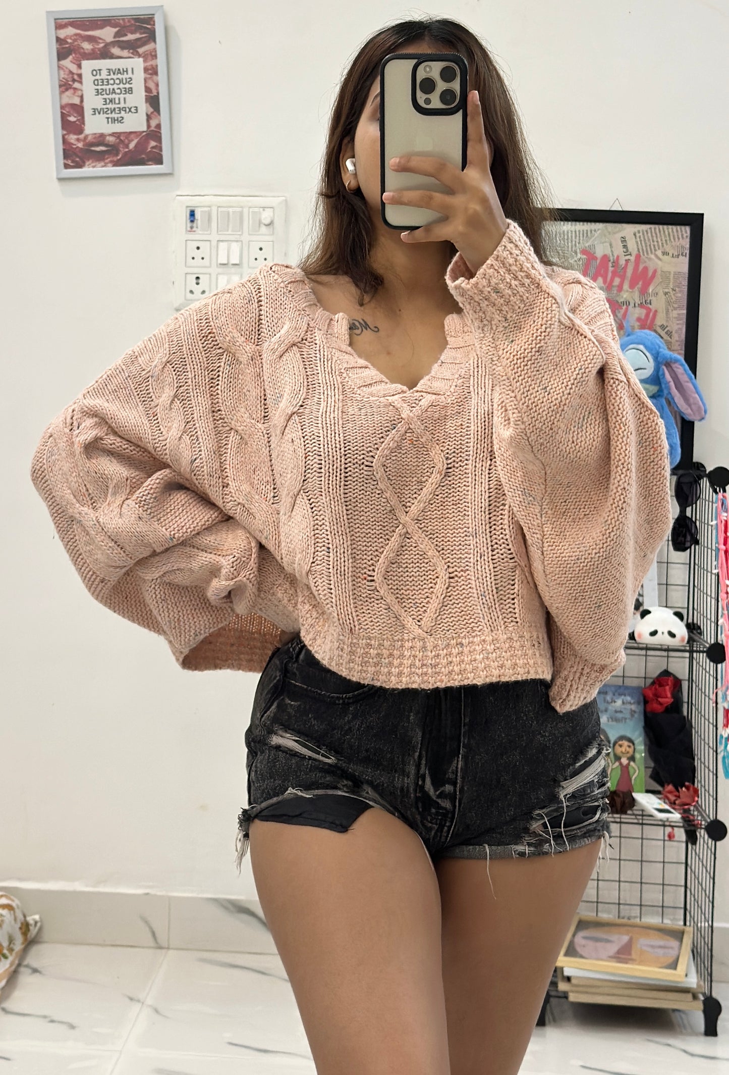 Oversized Korean sweater (50-52)