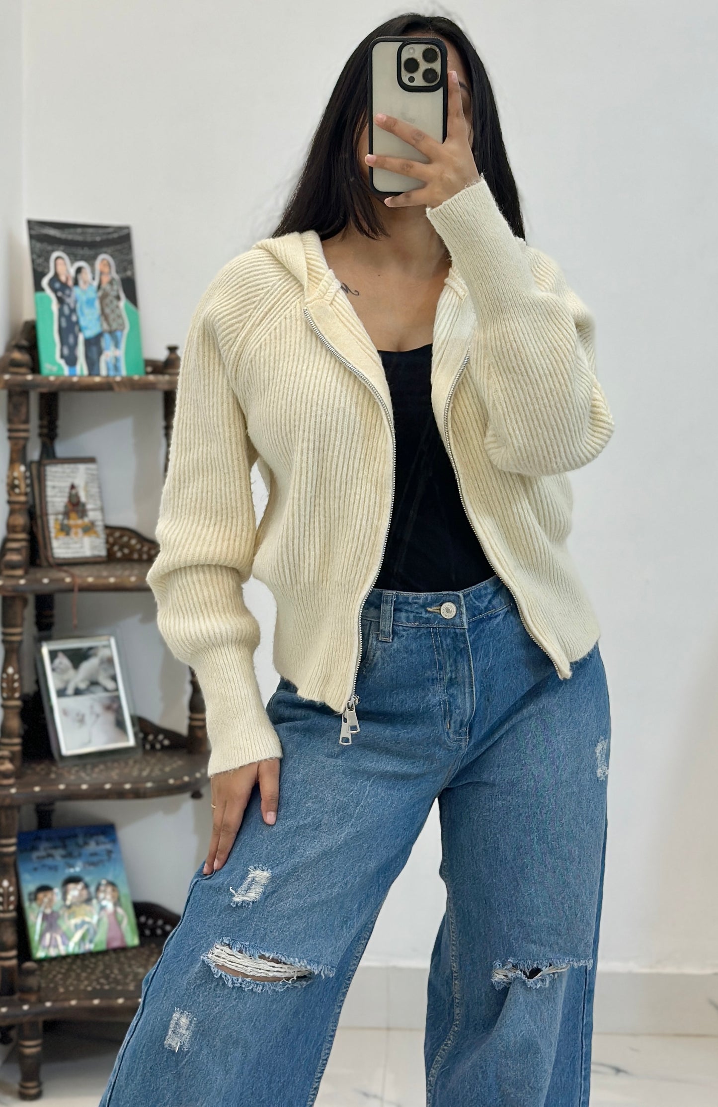 Hooded sweater (38-40)