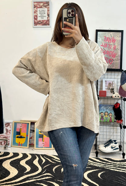 Oversized corduroy sweater (42-44)
