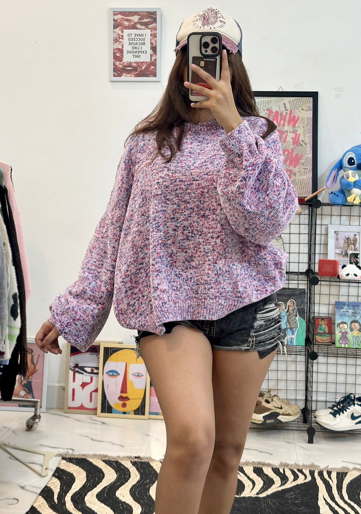 Oversized Korean sweater (44-46)