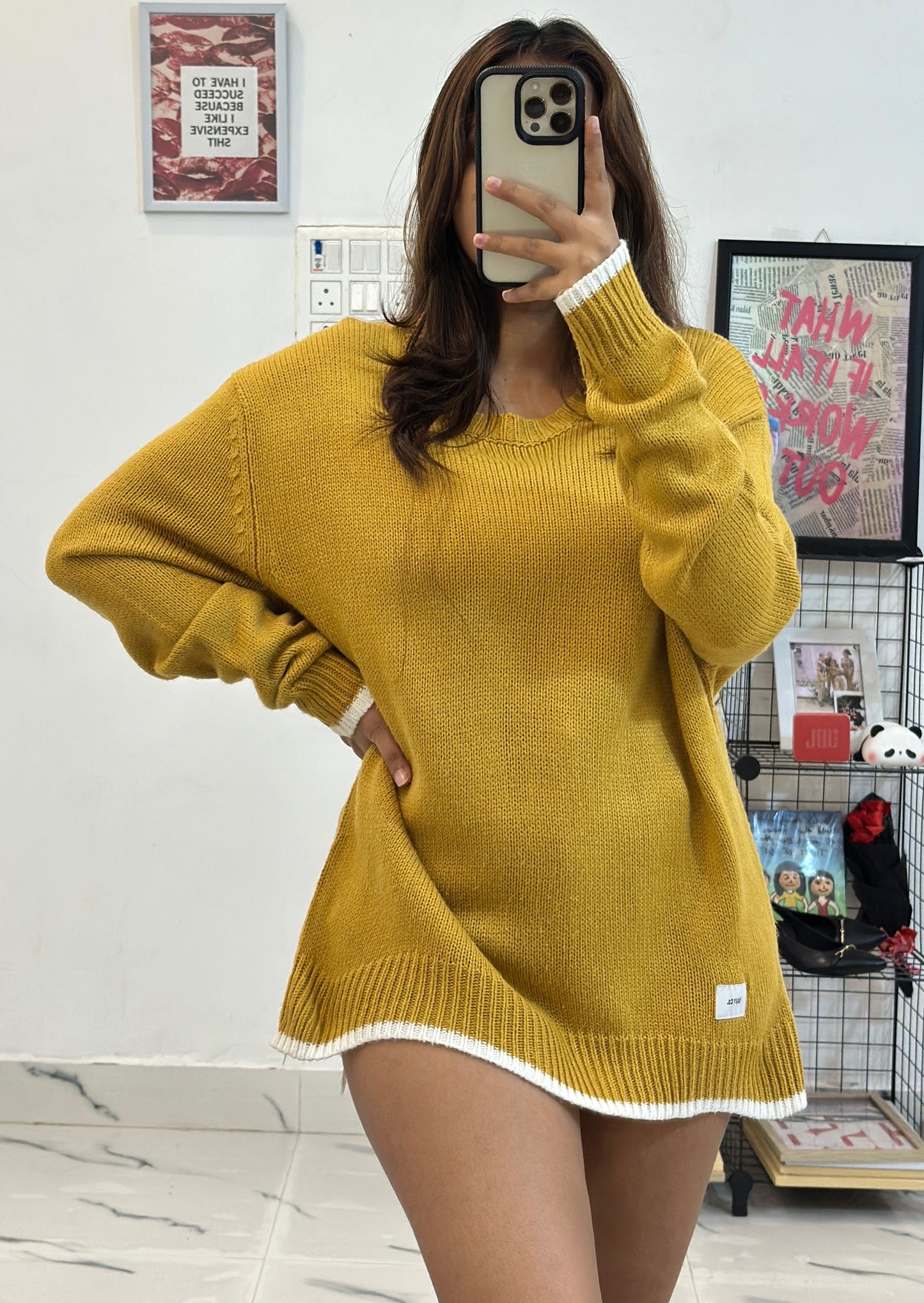 Oversized Korean sweater (38-40)