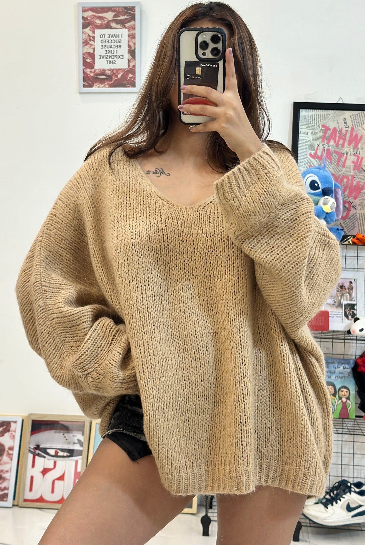 Oversized korean sweater (48-50)